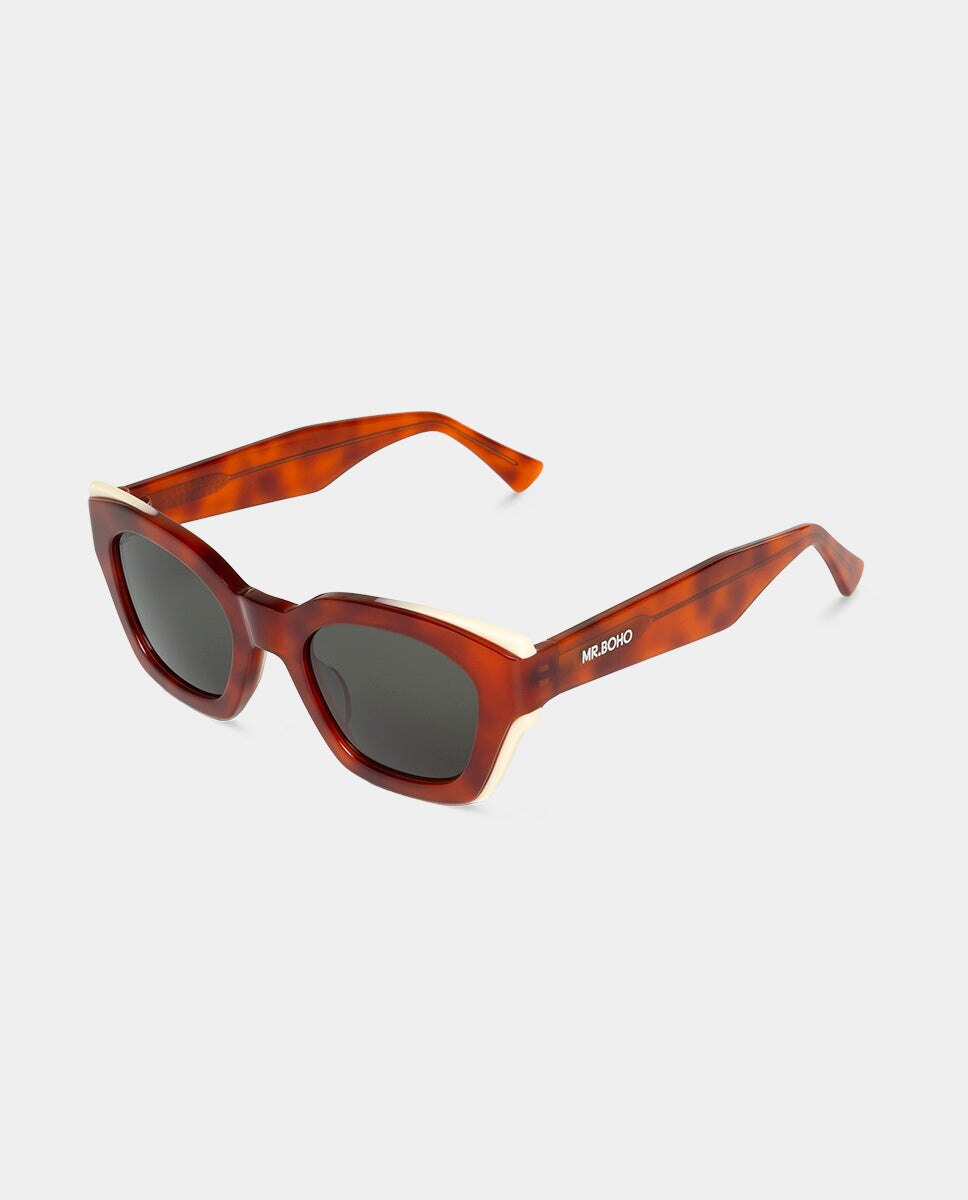 Óculos de Sol com Armação de Acetato Multicolor Multicolor-2