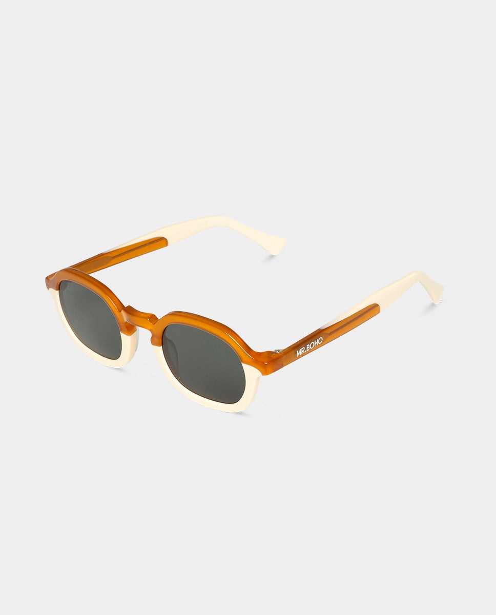 Óculos de Sol com Armação de Acetato Multicolor Multicolor-2