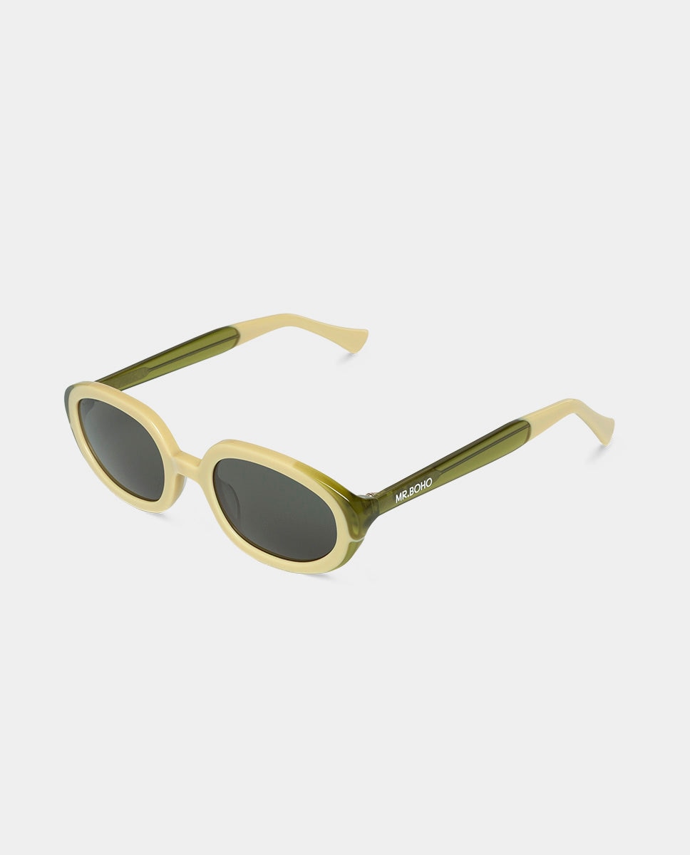 Óculos de Sol com Armação de Acetato Multicolor Multicolor-2