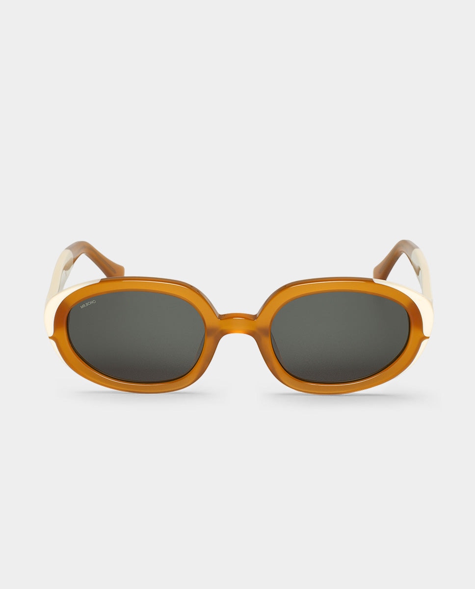 Óculos de Sol com Armação de Acetato Multicolor Multicolor-1