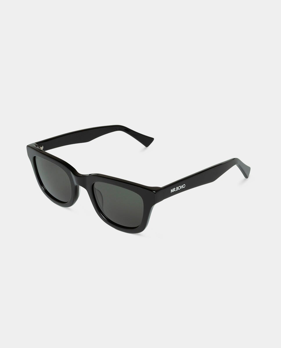 Óculos de Sol com Armação de Acetato Multicolor Crómio / Preto-2