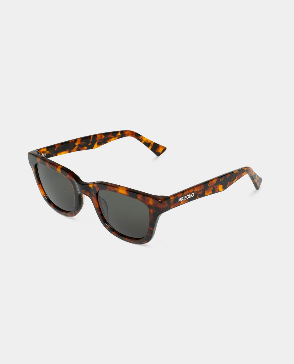 Óculos de Sol com Armação de Acetato Multicolor Madeira-2