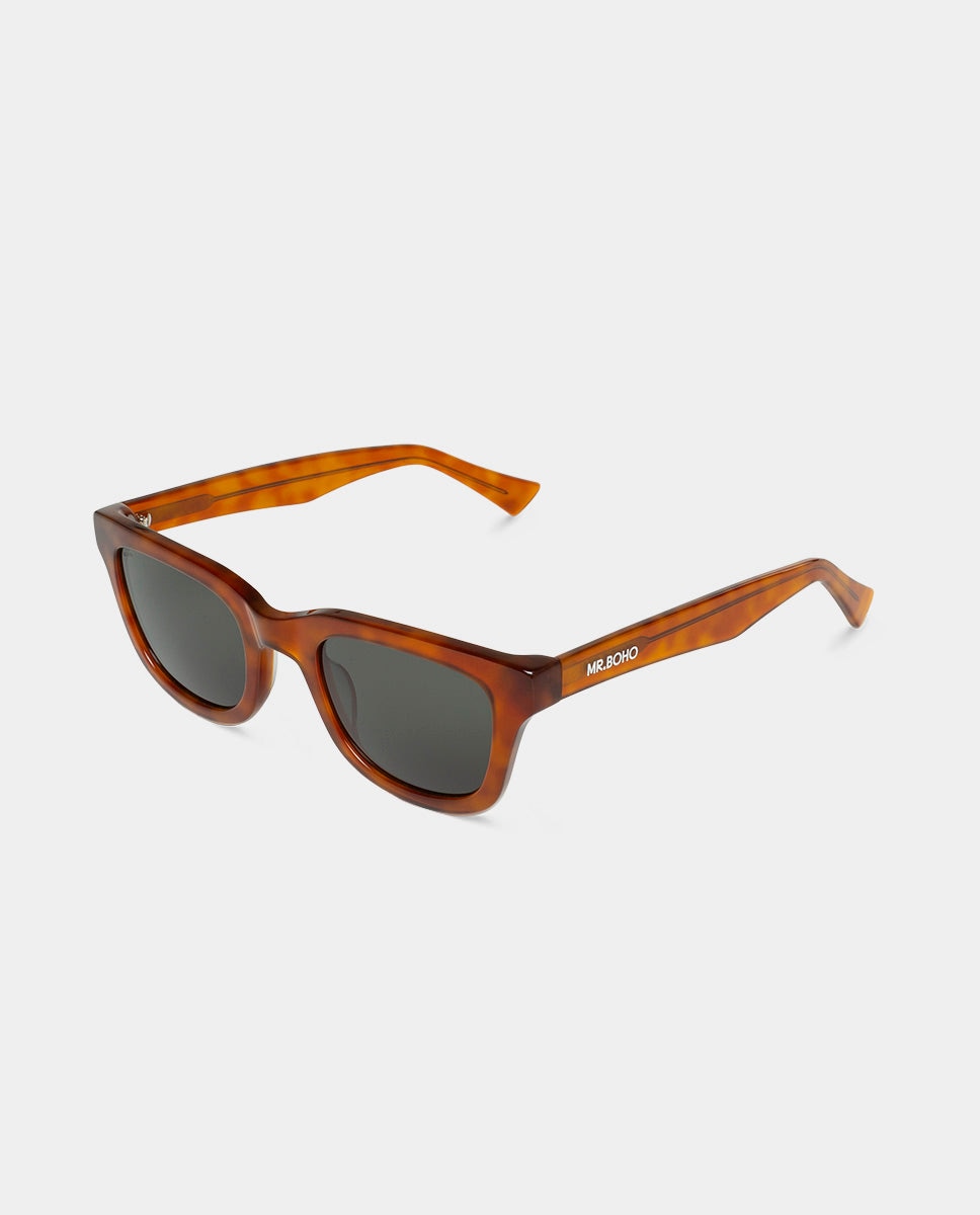 Óculos de Sol com Armação de Acetato Multicolor Madeira-2