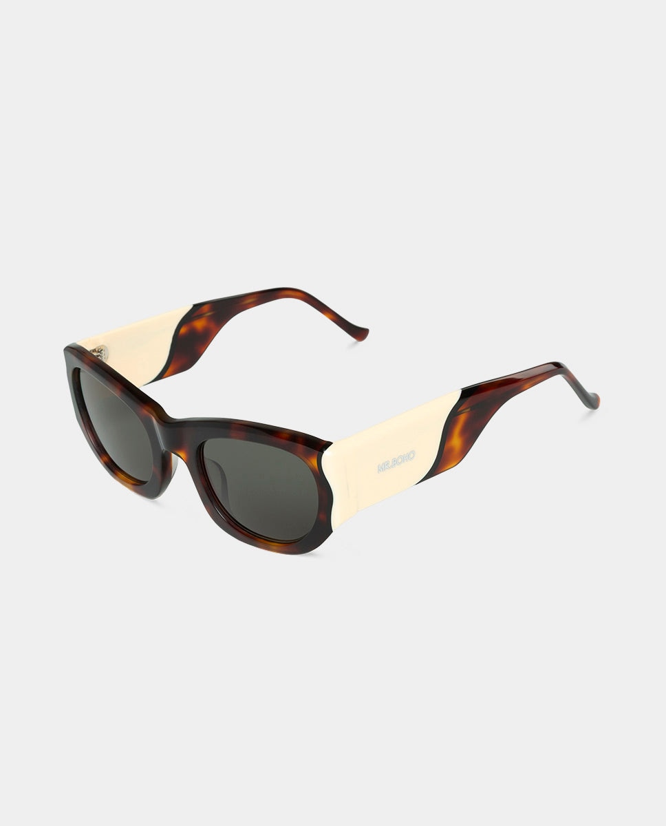 Óculos de Sol com Armação de Acetato Multicolor Multicolor-2