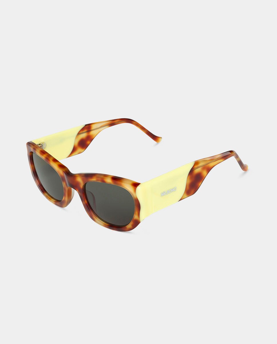 Óculos de Sol com Armação de Acetato Multicolor Multicolor-2