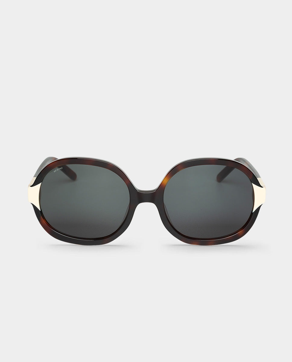 Óculos de Sol com Armação de Acetato Multicolor Multicolor-1