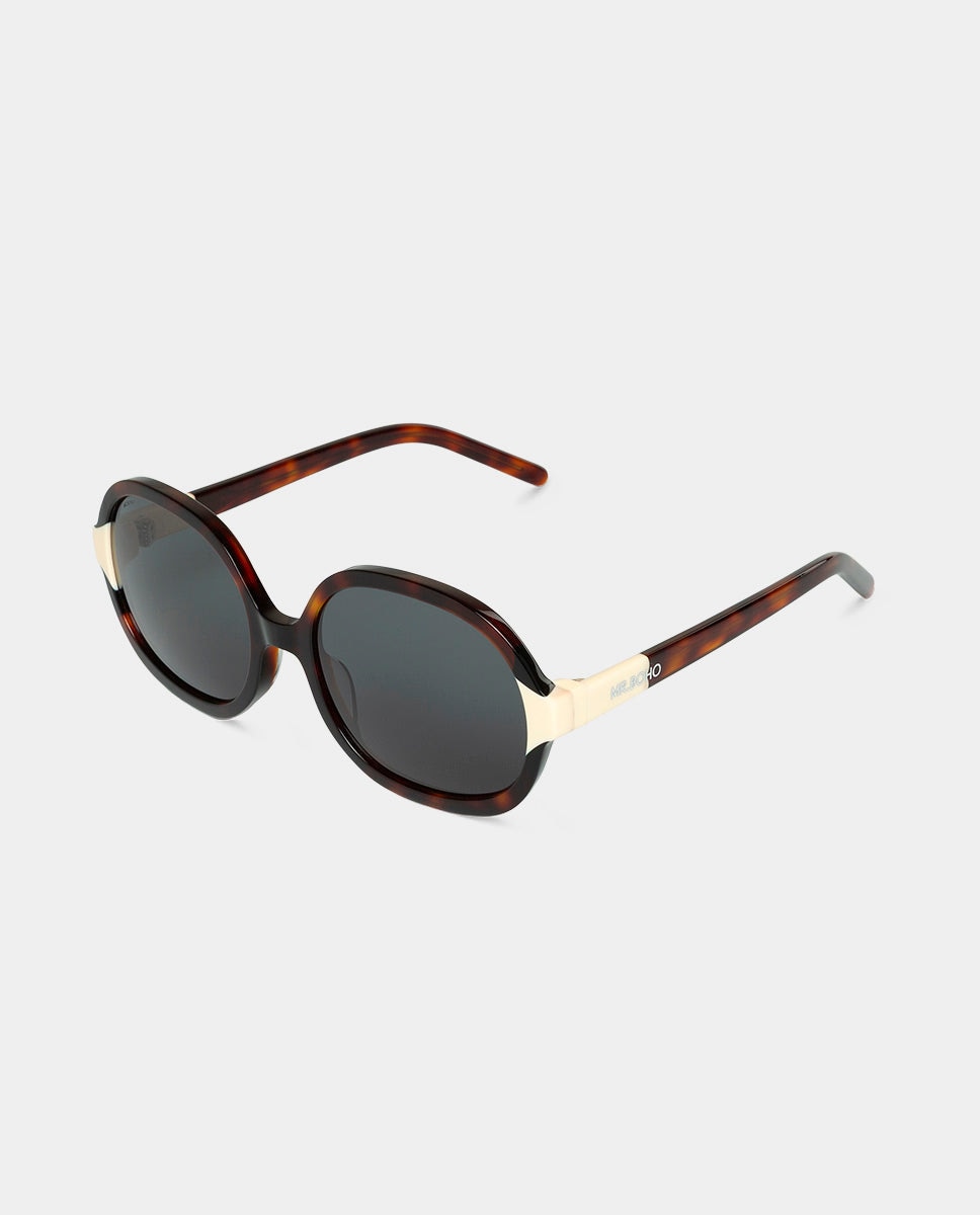 Óculos de Sol com Armação de Acetato Multicolor Multicolor-2