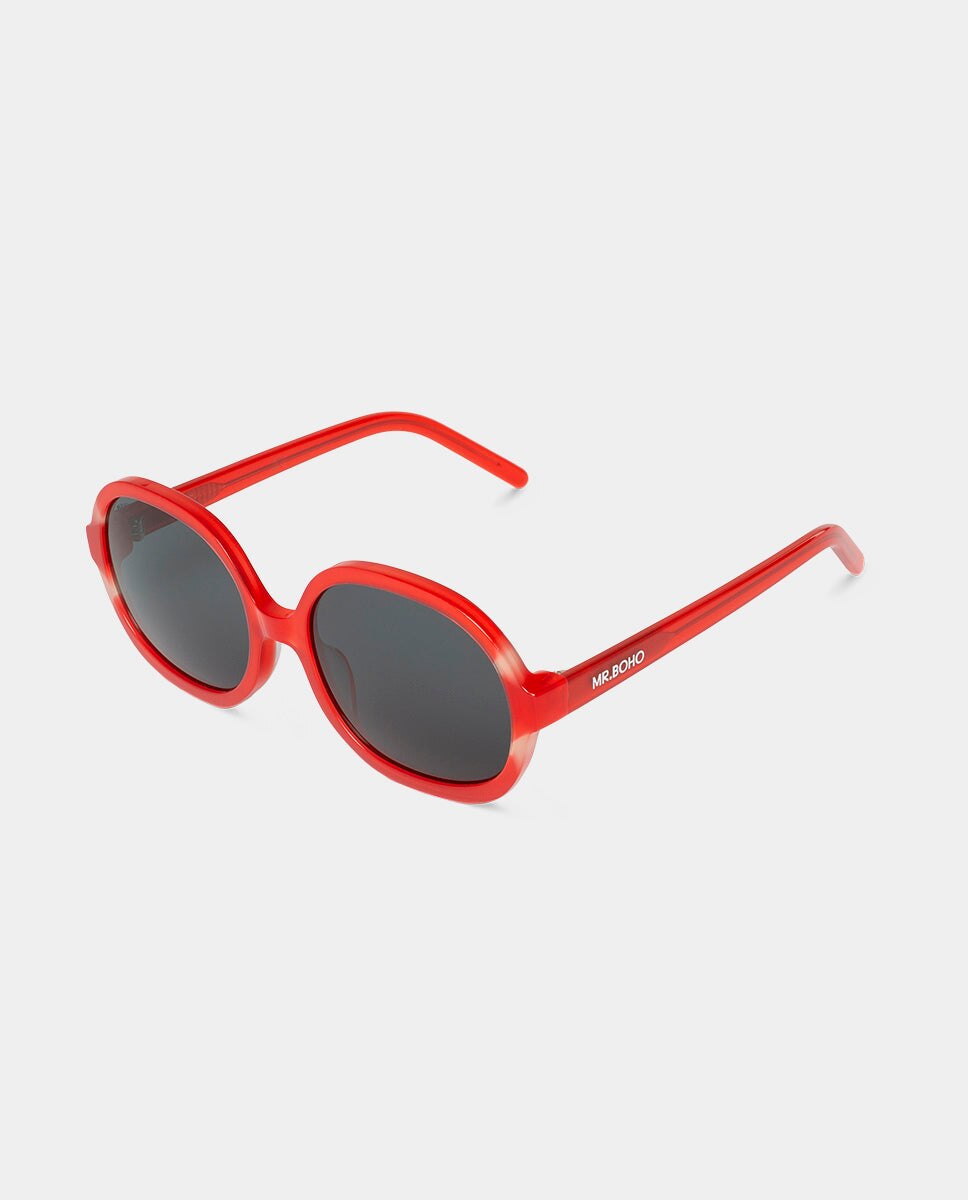 Óculos de Sol com Armação de Acetato Multicolor Multicolor-2