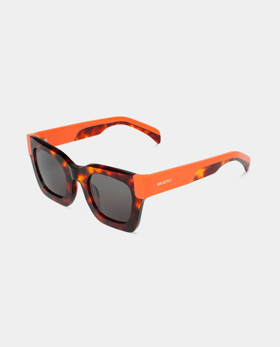 Óculos de Sol com Armação de Acetato Multicolor Multicolor-2
