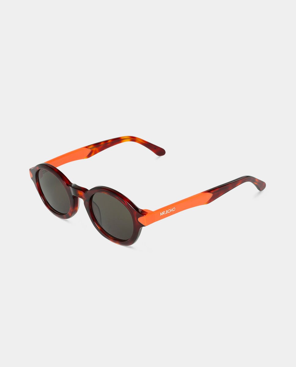 Óculos de Sol com Armação de Acetato Multicolor Multicolor-2
