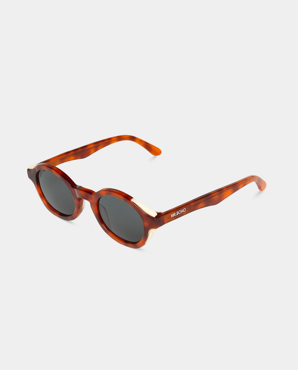 Óculos de Sol com Armação de Acetato Multicolor Multicolor-2