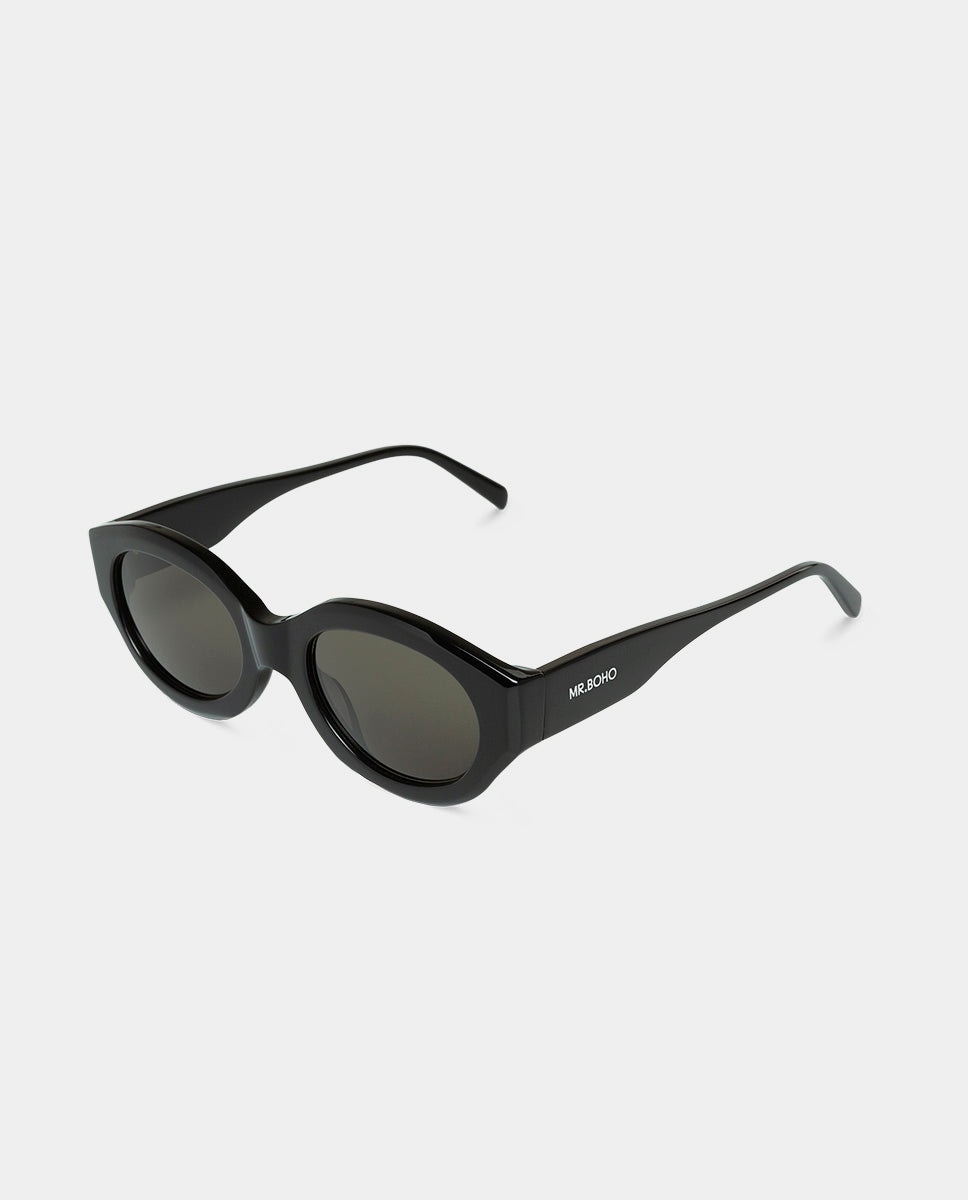 Óculos de Sol com Armação de Acetato Multicolor Crómio / Preto-2