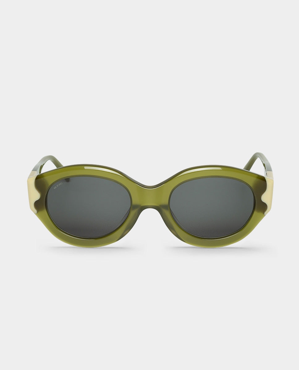 Óculos de Sol com Armação de Acetato Multicolor Multicolor-1