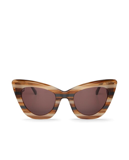 Imagem 0 de Óculos de Sol Mr. Boho com Armação em Acetato Multicolor e Lente Clássica