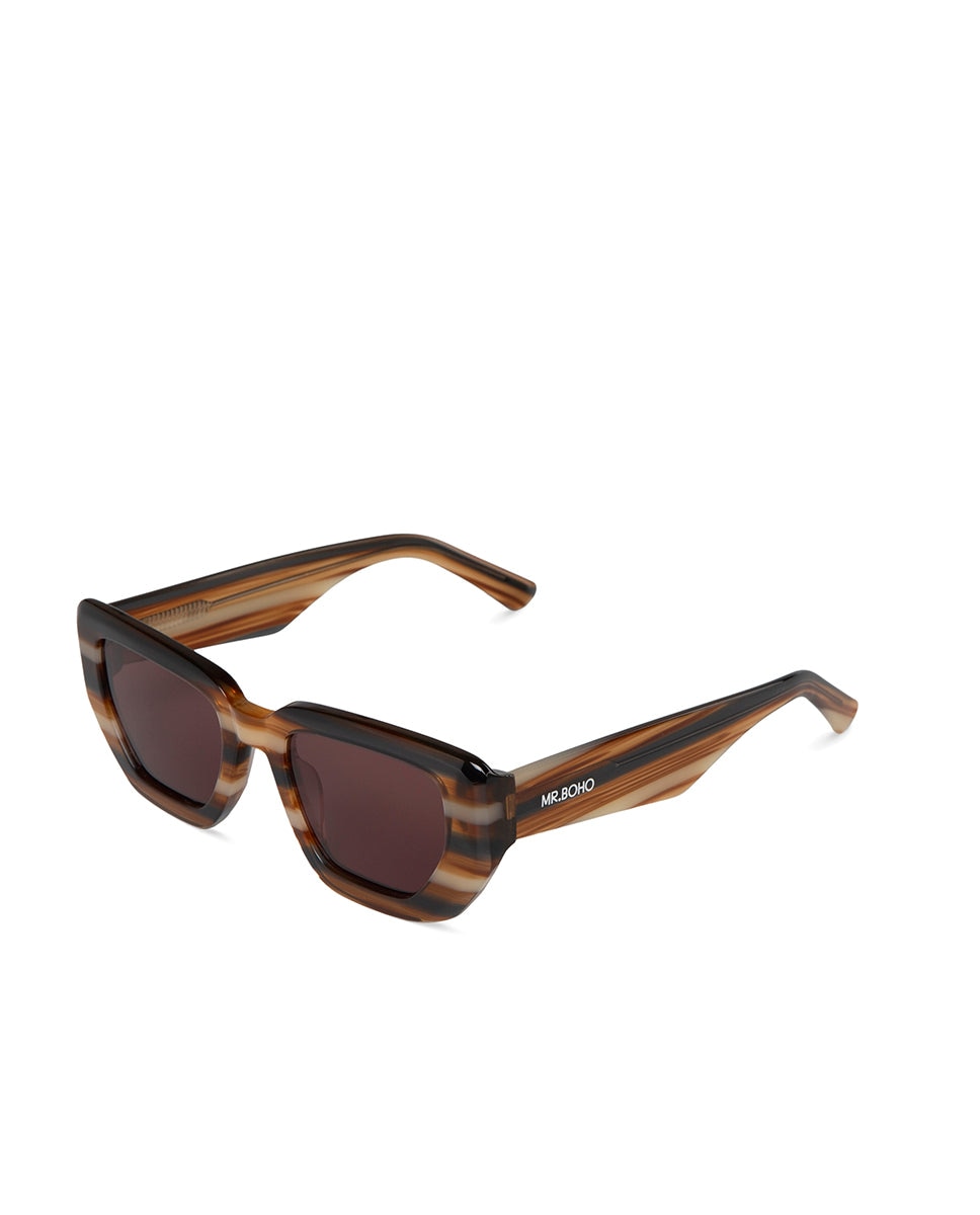 Óculos de Sol com Armação de Acetato Multicolor Multicolor-2