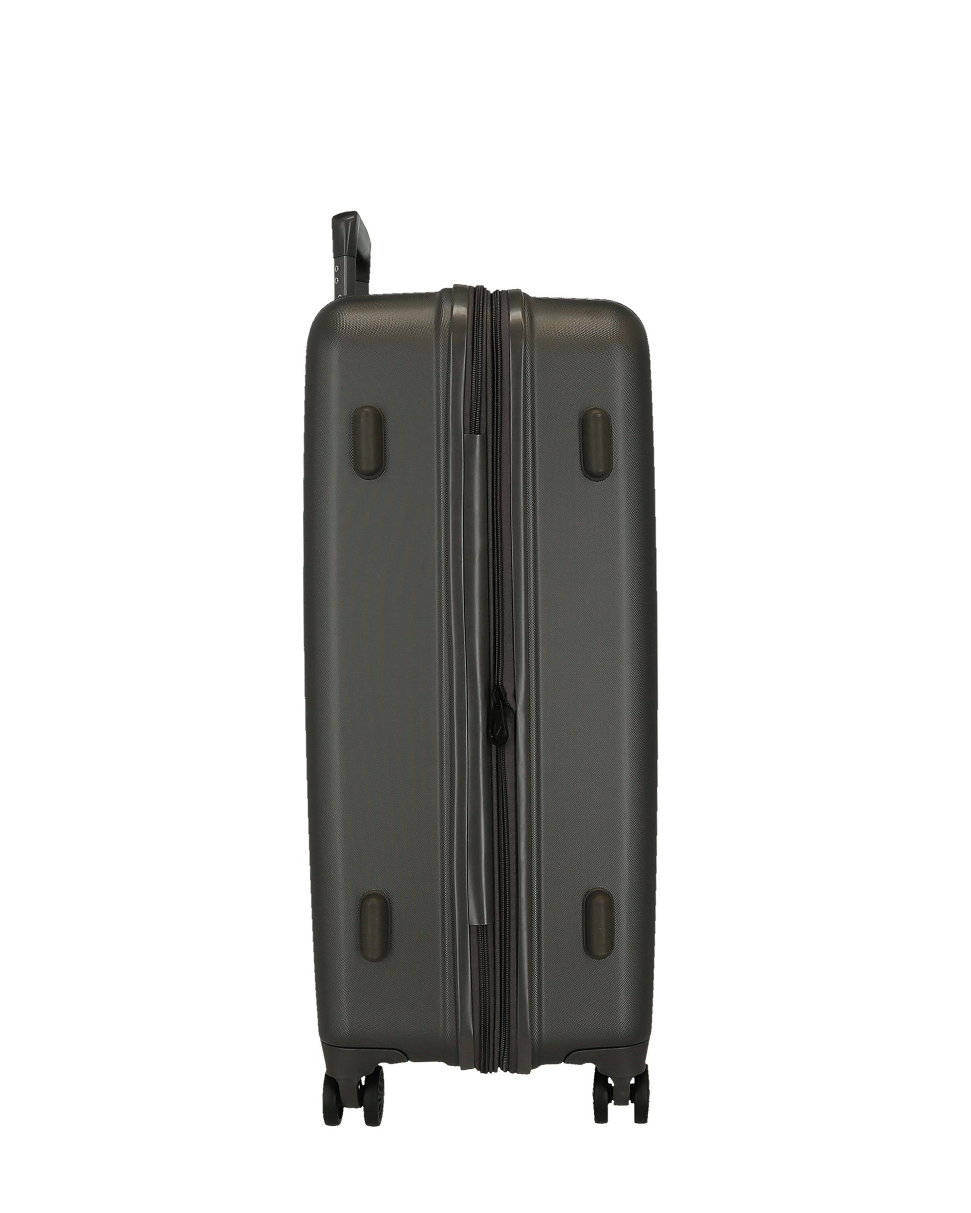 Mala Grande 78 Cm Expandível Movom Wood Abs com Capacidade de 108l em Antracite Cinzento-4