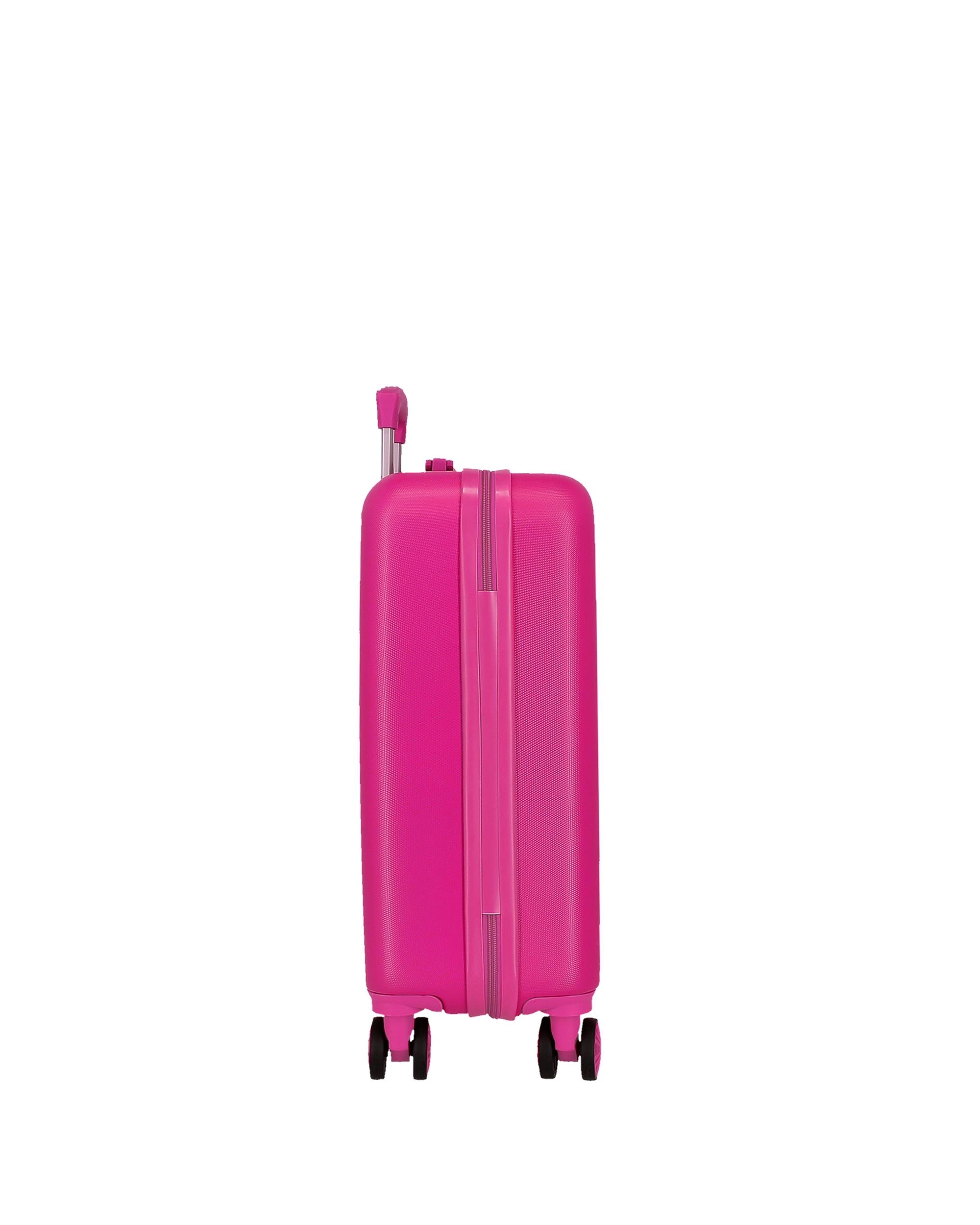 Mala de Cabine Disney Frozen Rígida Fúcsia com Capacidade de 33l Rosa-4