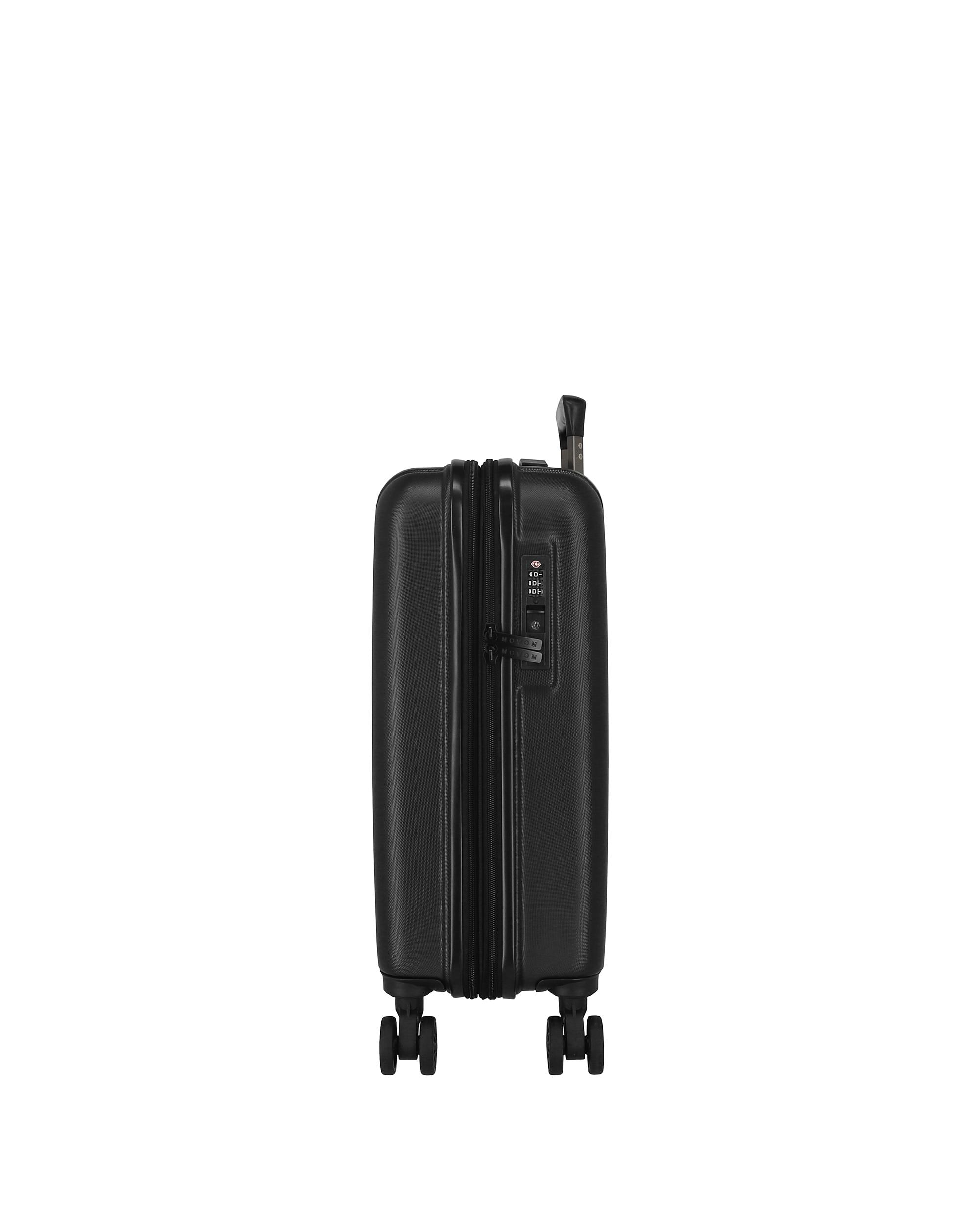 Mala de Cabine Movom Wood Expansível com Capacidade de 37l Preto-2