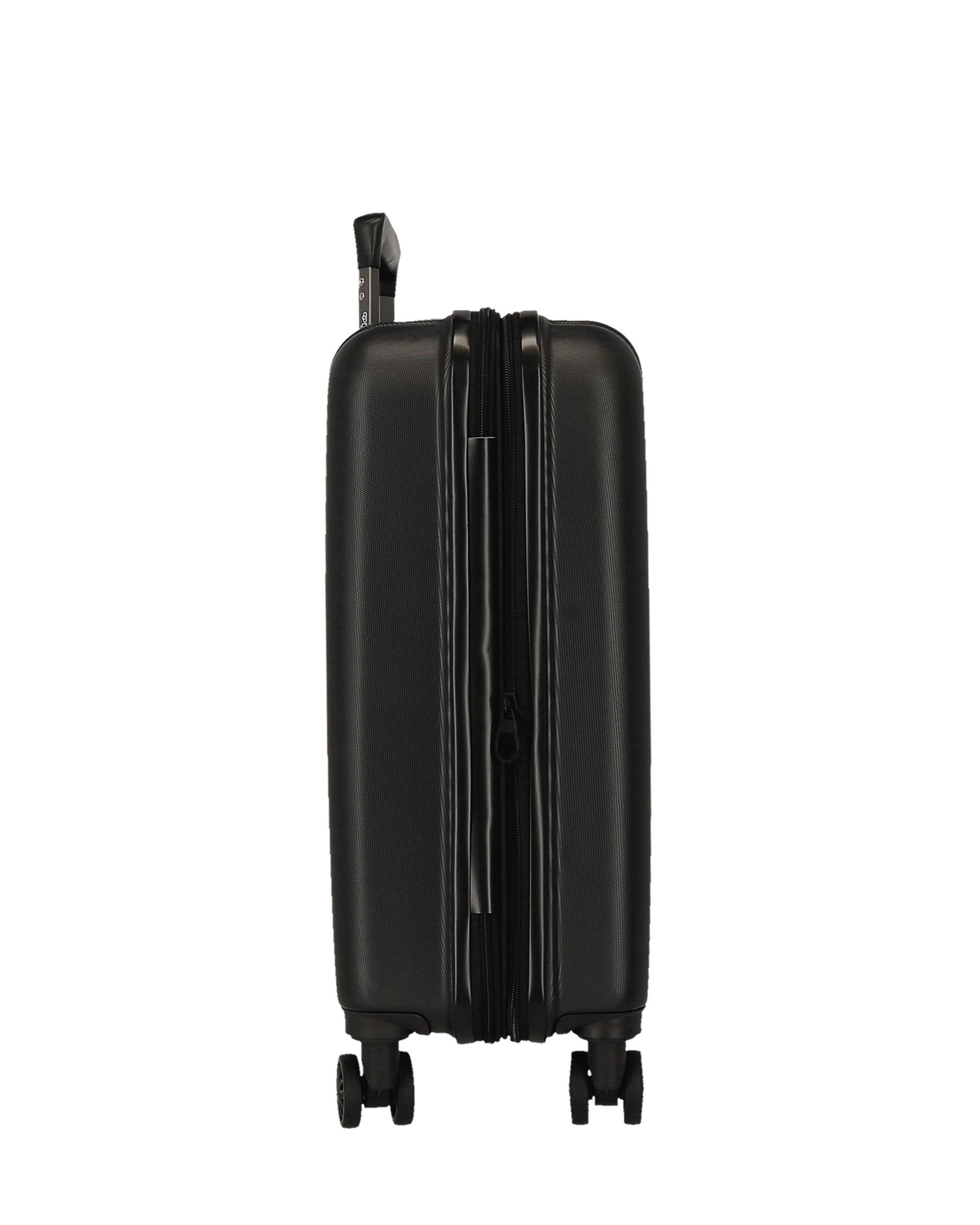 Mala de Cabine Extensível Rígida 55cm Movom Wood Antracite Rígida com Capacidade de 46l Preto-4