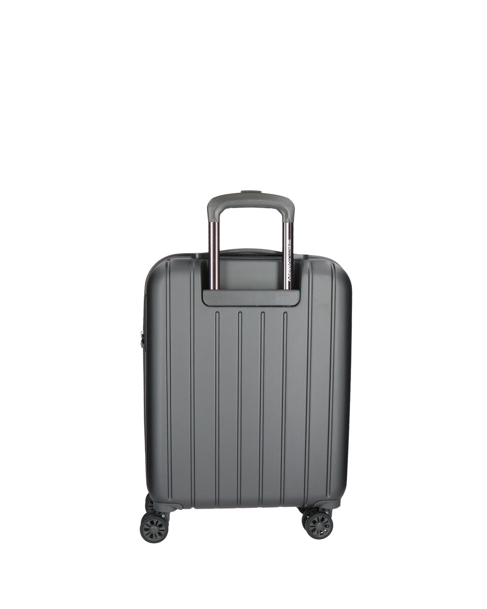 Mala de Cabine Expandível Wood Rígida com Capacidade Até 43L Cinzento-3