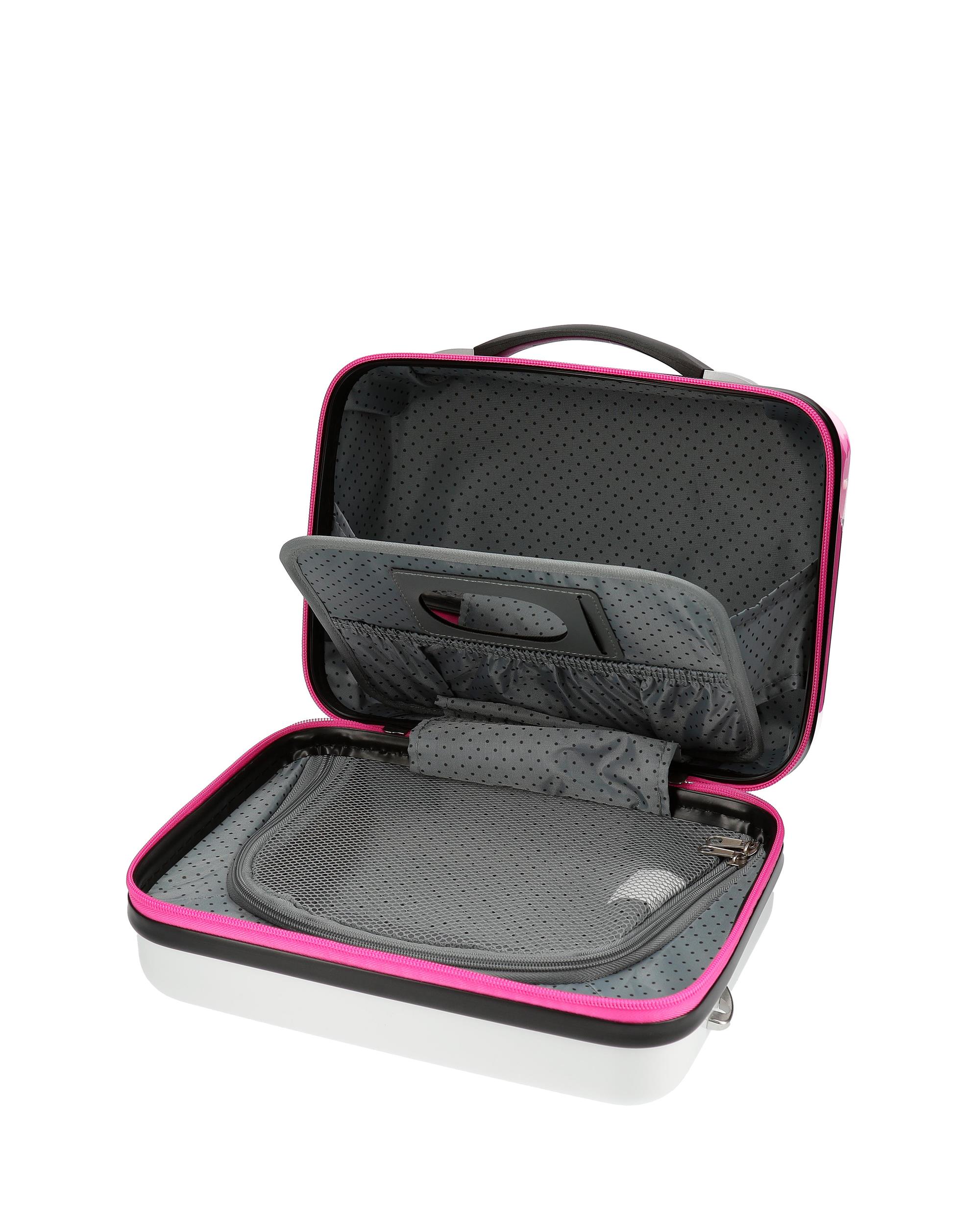 Necessaire Infantil Minnie Style Rígido com Capacidade de 9l Branco / Preto-5