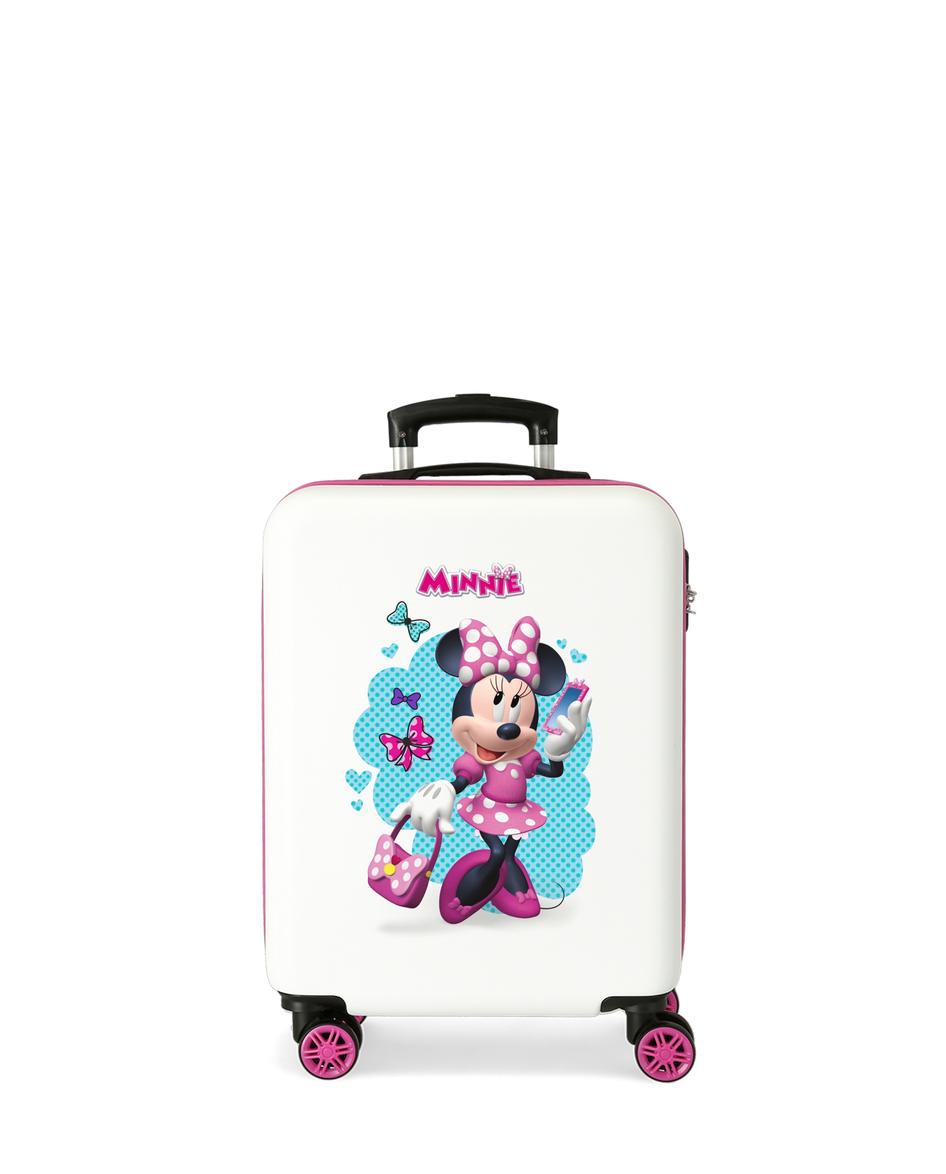 Mala de Cabine Minnie Good Mood Rígida com Capacidade de 34l Multicolor-1