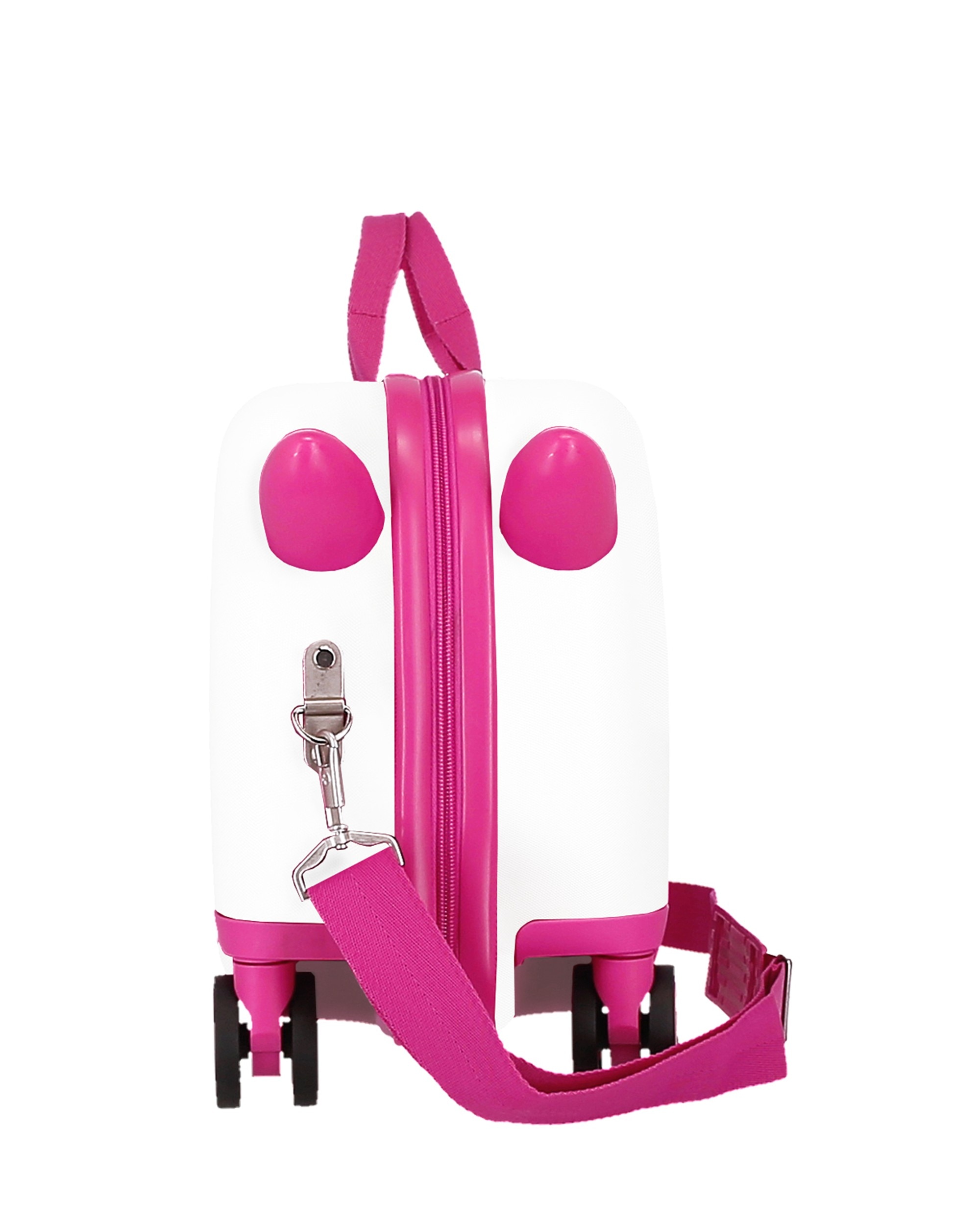 Mala Infantil 2 Rodas Multidirecionais Movom Buterfly com Capacidade de 24l em Branco Branco-4