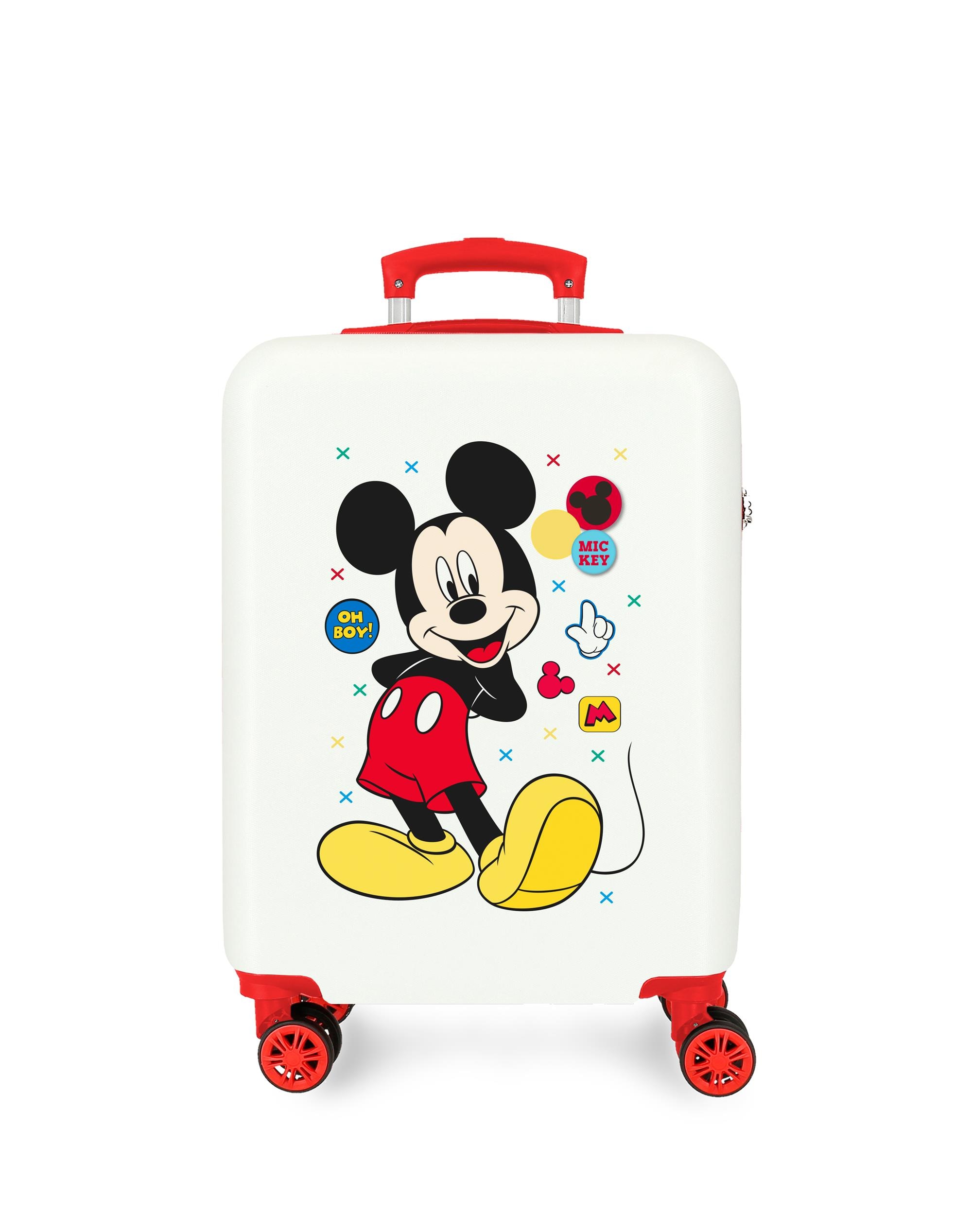 Imagem 0 de Mala de Cabine Enjoy The Day Mickey Oh Boy Rígida com Capacidade de 34l