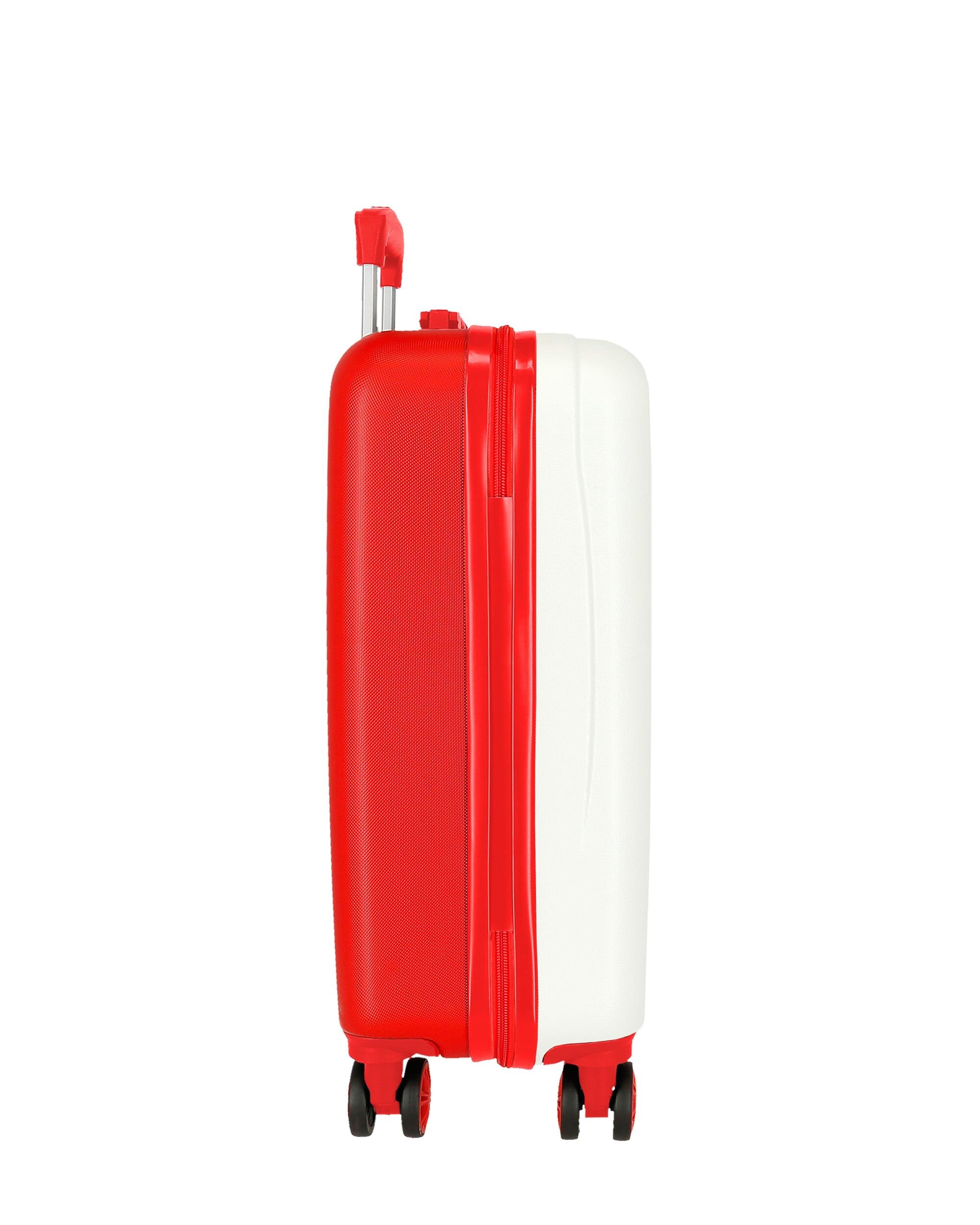 Mala de Cabine Enjoy The Day Mickey Oh Boy Rígida com Capacidade de 34l Branco-4