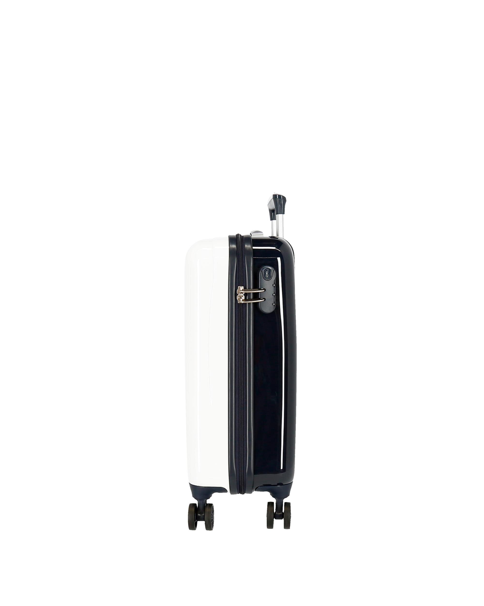 Mala de Cabine Mickey Enjoy The Day Blue Rígida com Capacidade de 34l Branco-2