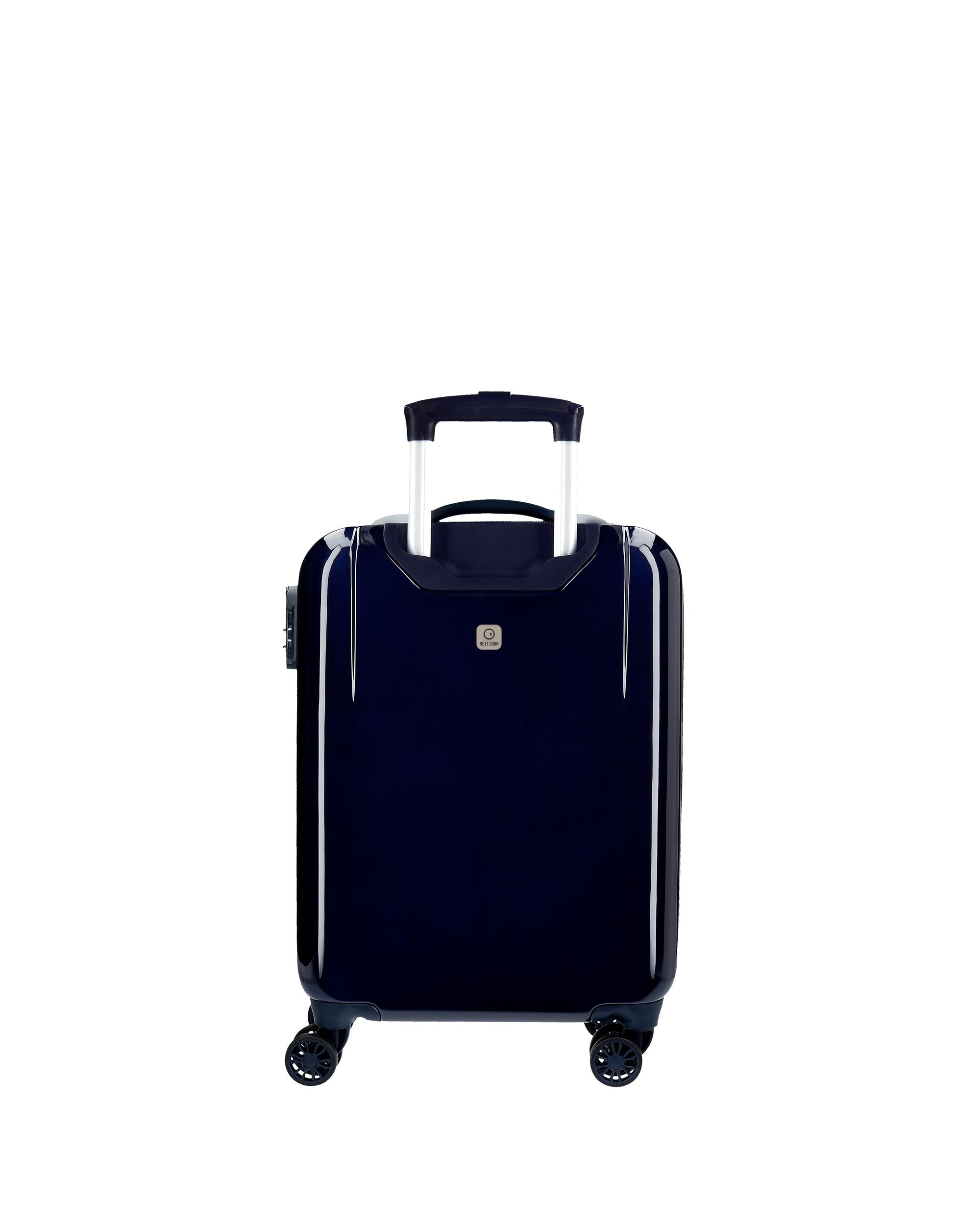 Mala de Cabine Mickey Enjoy The Day Blue Rígida com Capacidade de 34l Branco-3