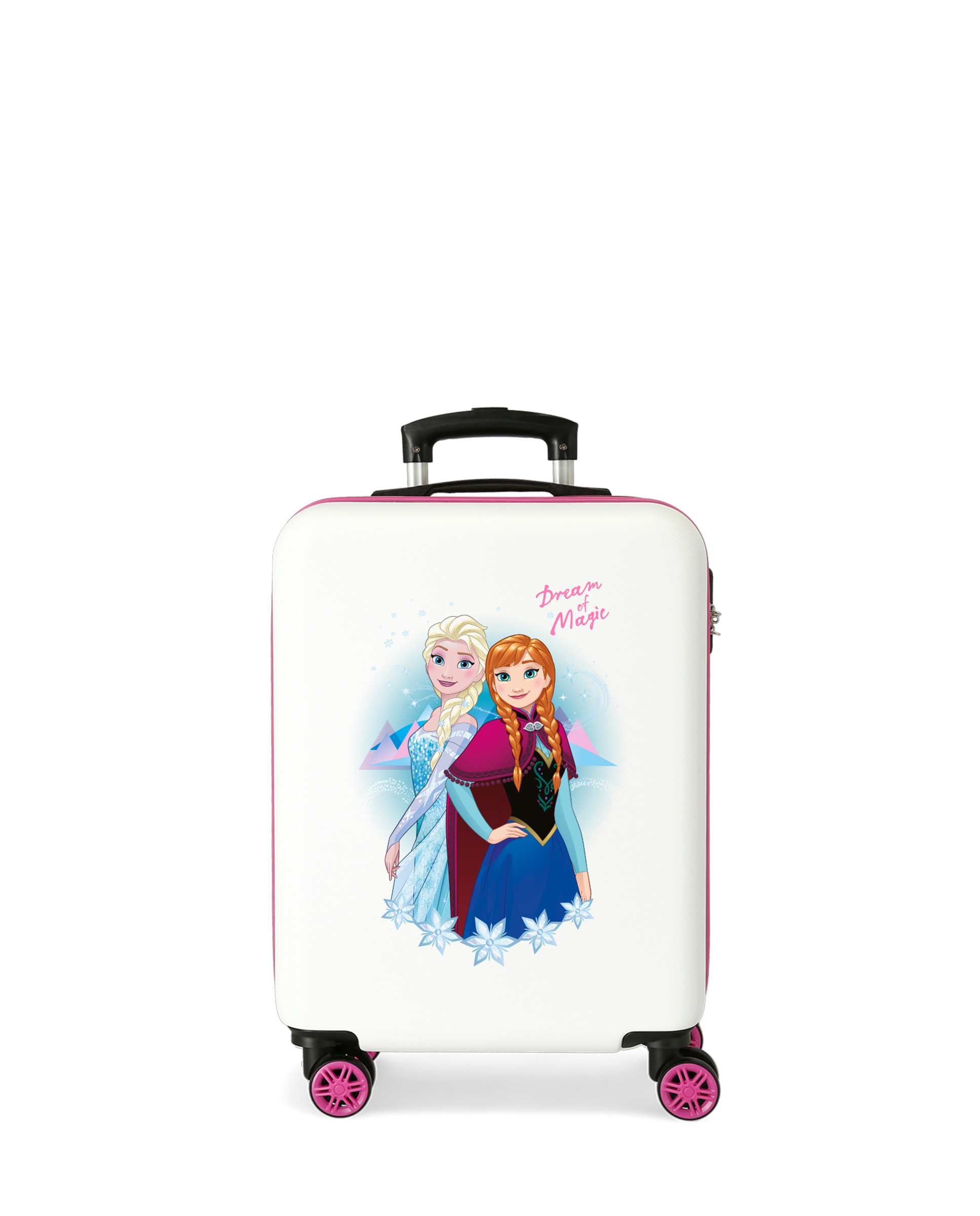 Mala de Cabine Infantil Frozen Dream Of Magic Rígida com Capacidade de 34l Branco-1