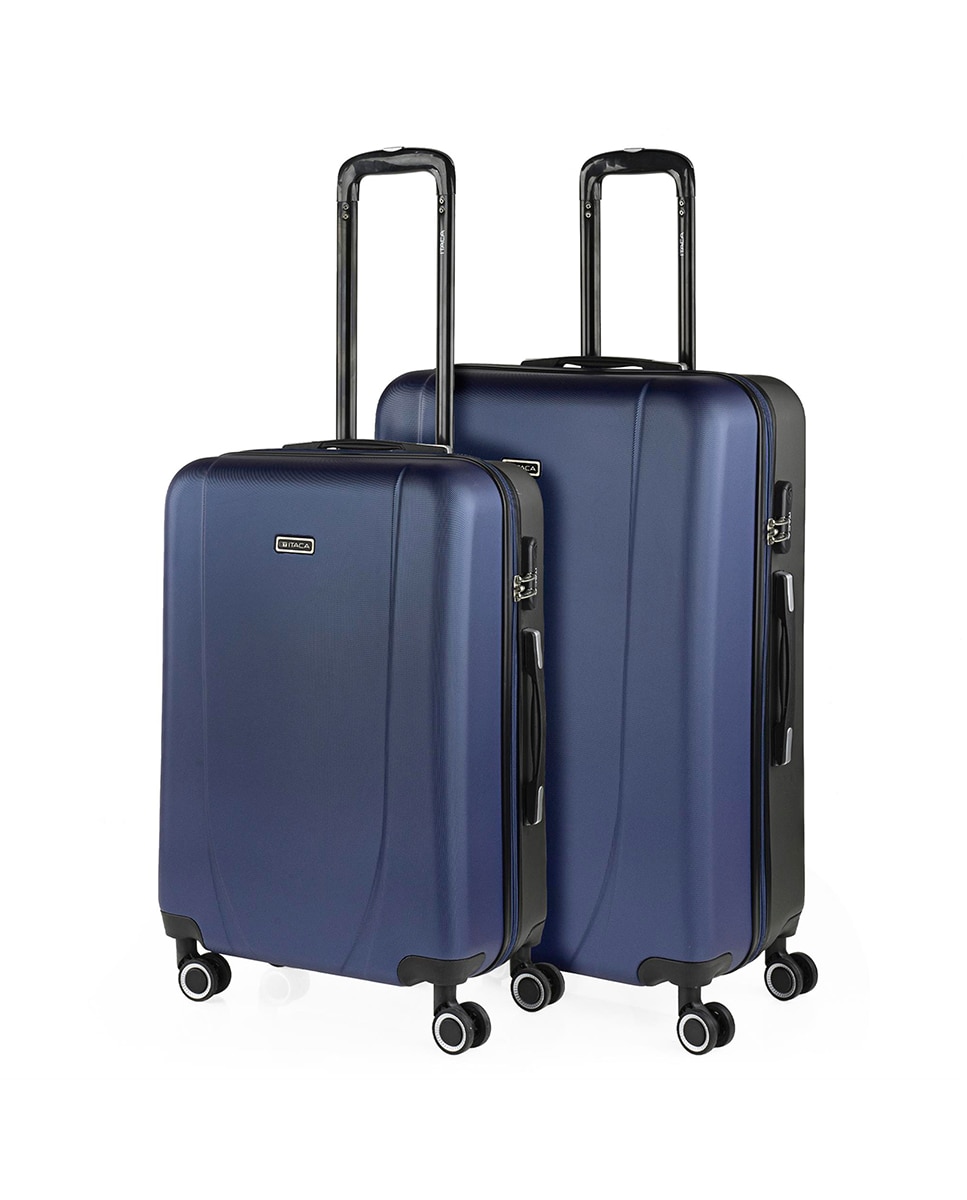 Imagem 0 de Conjunto de Malas (média e Grande) Tiber Rígidas com Capacidade 102 L