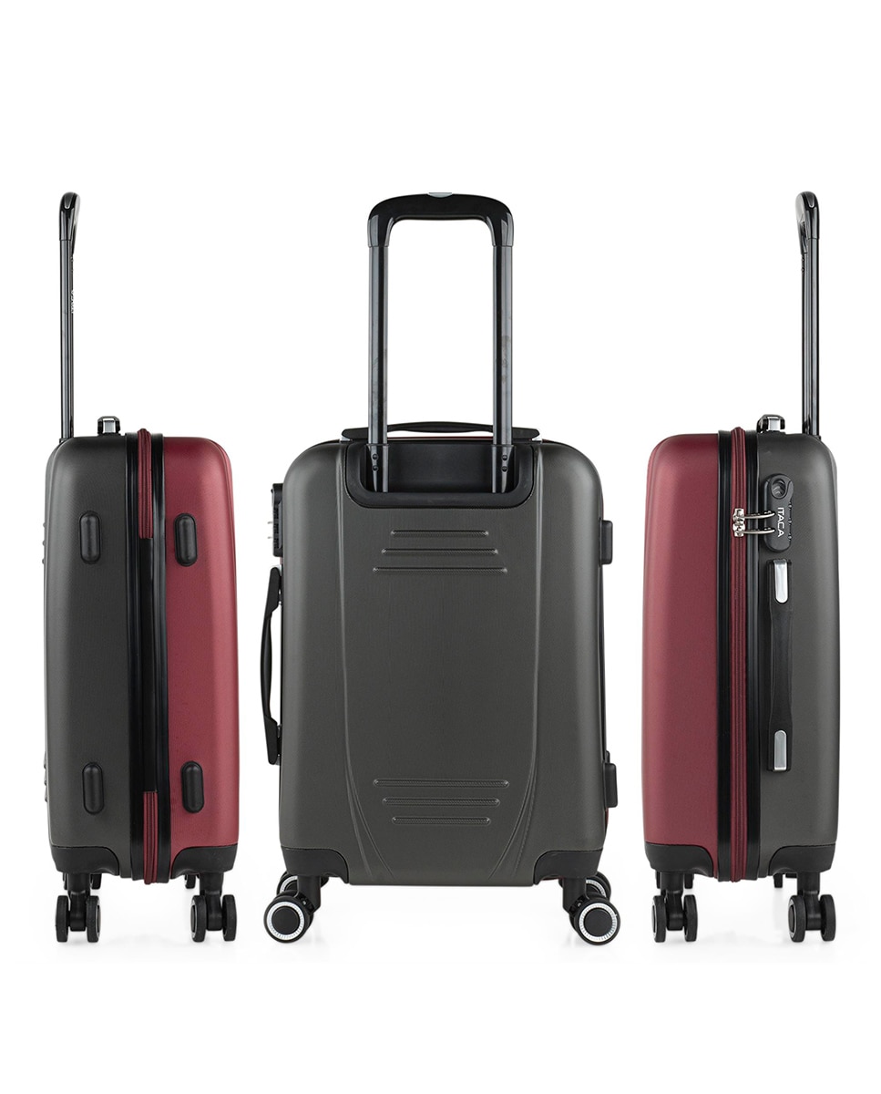Mala de Cabine Tiber Rígida com Capacidade 40 L Vermelho-2