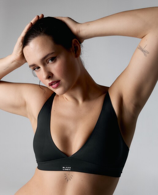 Imagem 0 de Soutien sem Aro Triangular Invisível de Microfibra