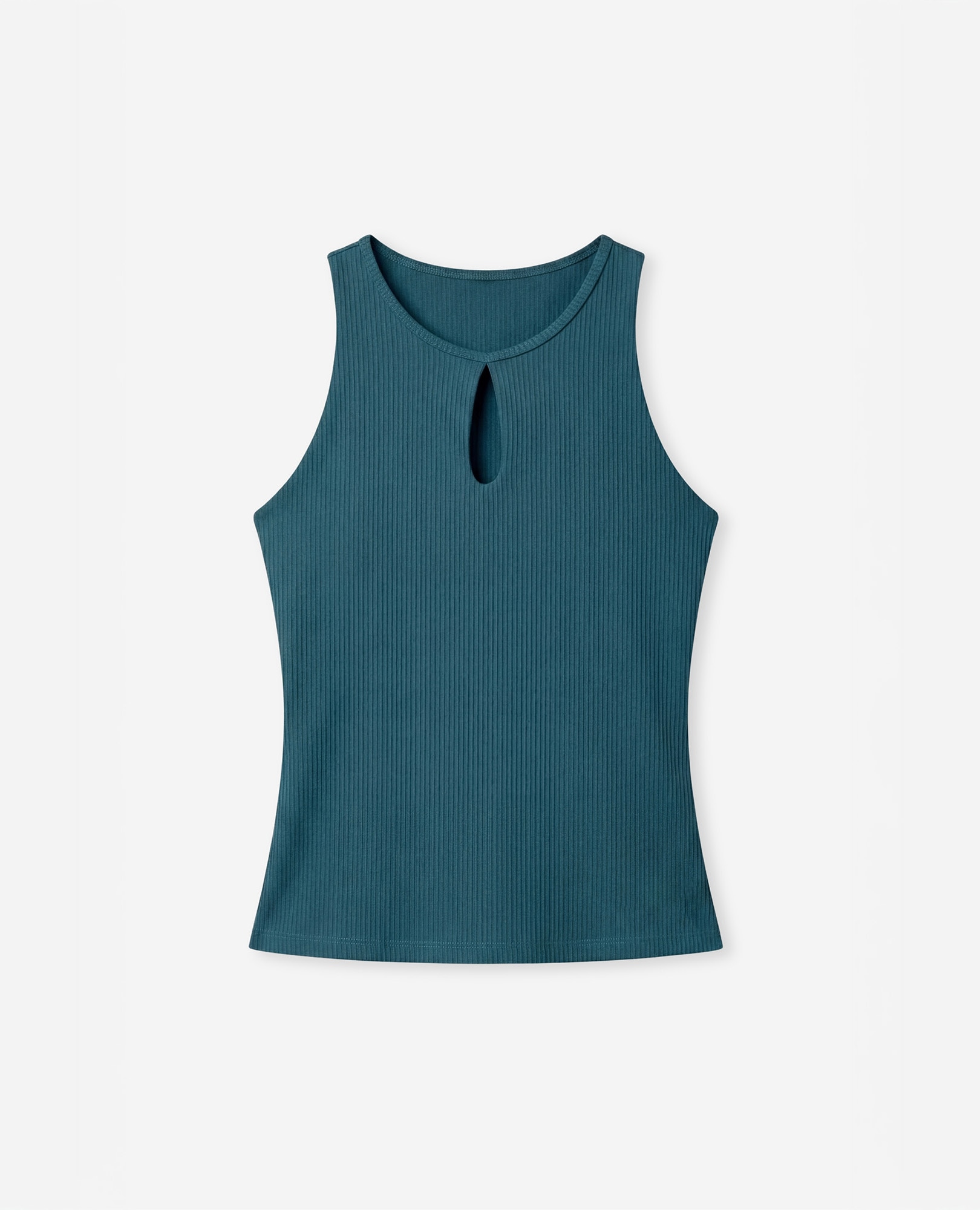 Soutien Desportivo de Canelado com Suporte Médio Verde-azulado-7
