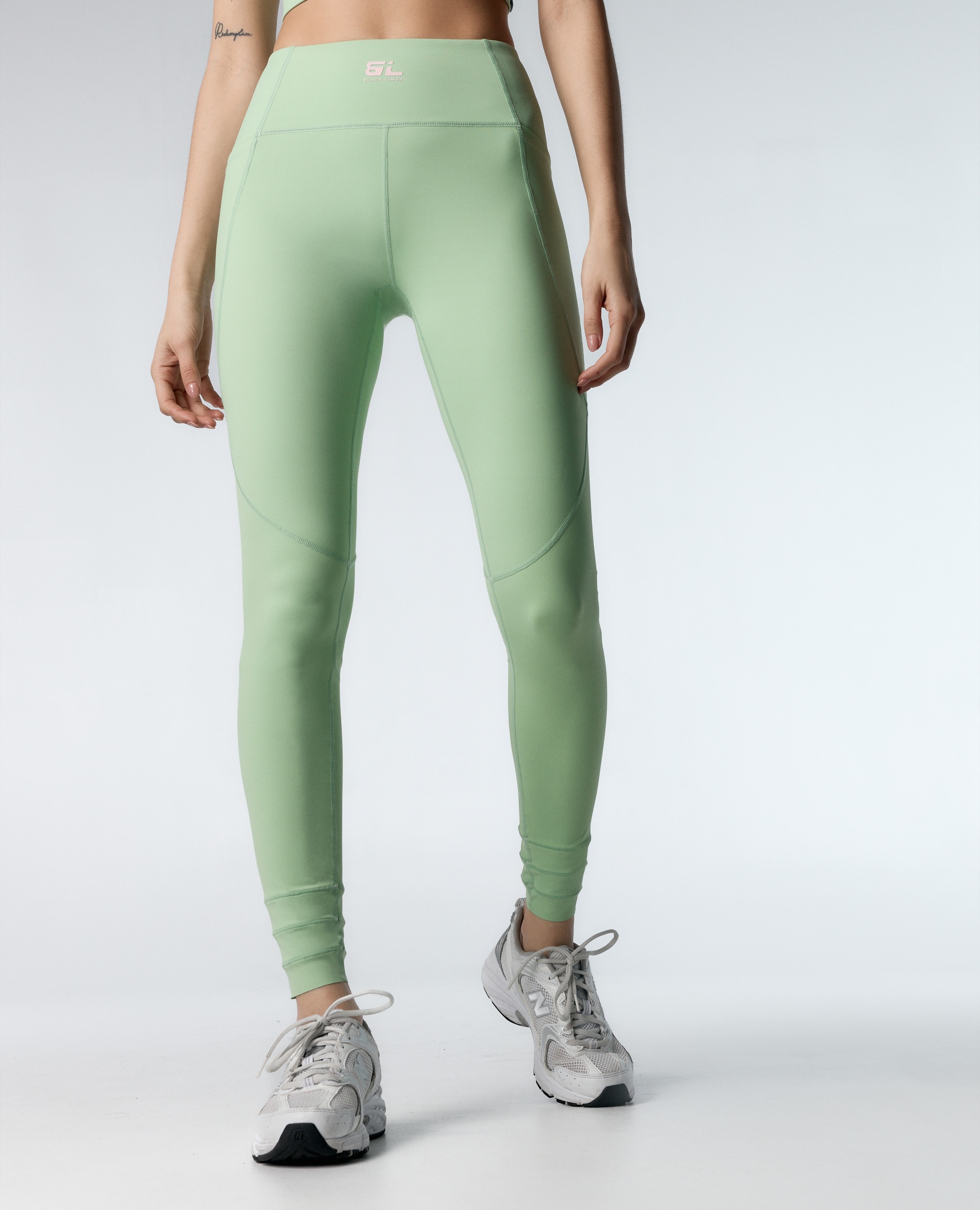Imagem 0 de Leggings Desportivos Recortáveis de Alta Sustentação