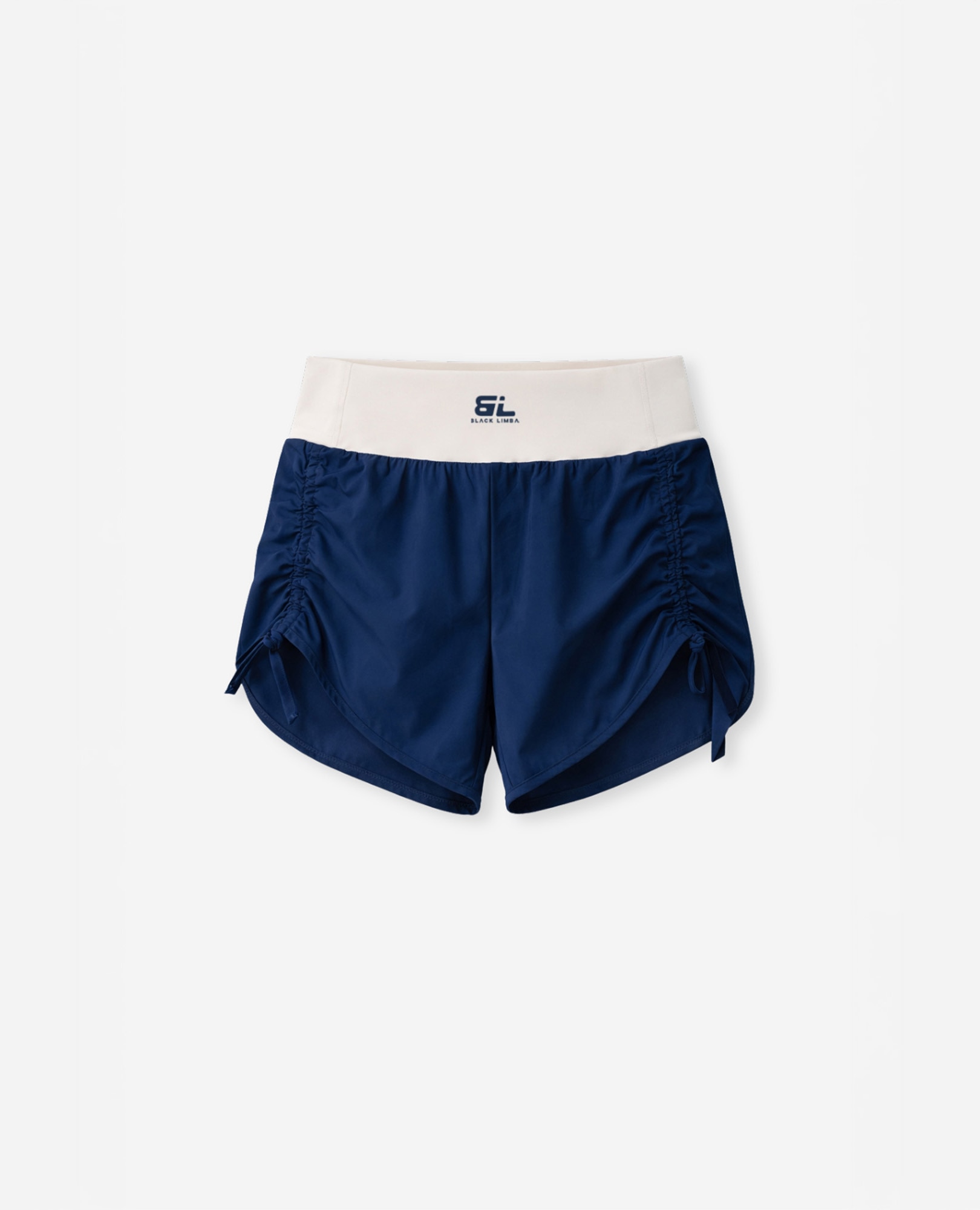 Calções Desportivo Fluído de Sustentação Baixa Azul-marinho-8