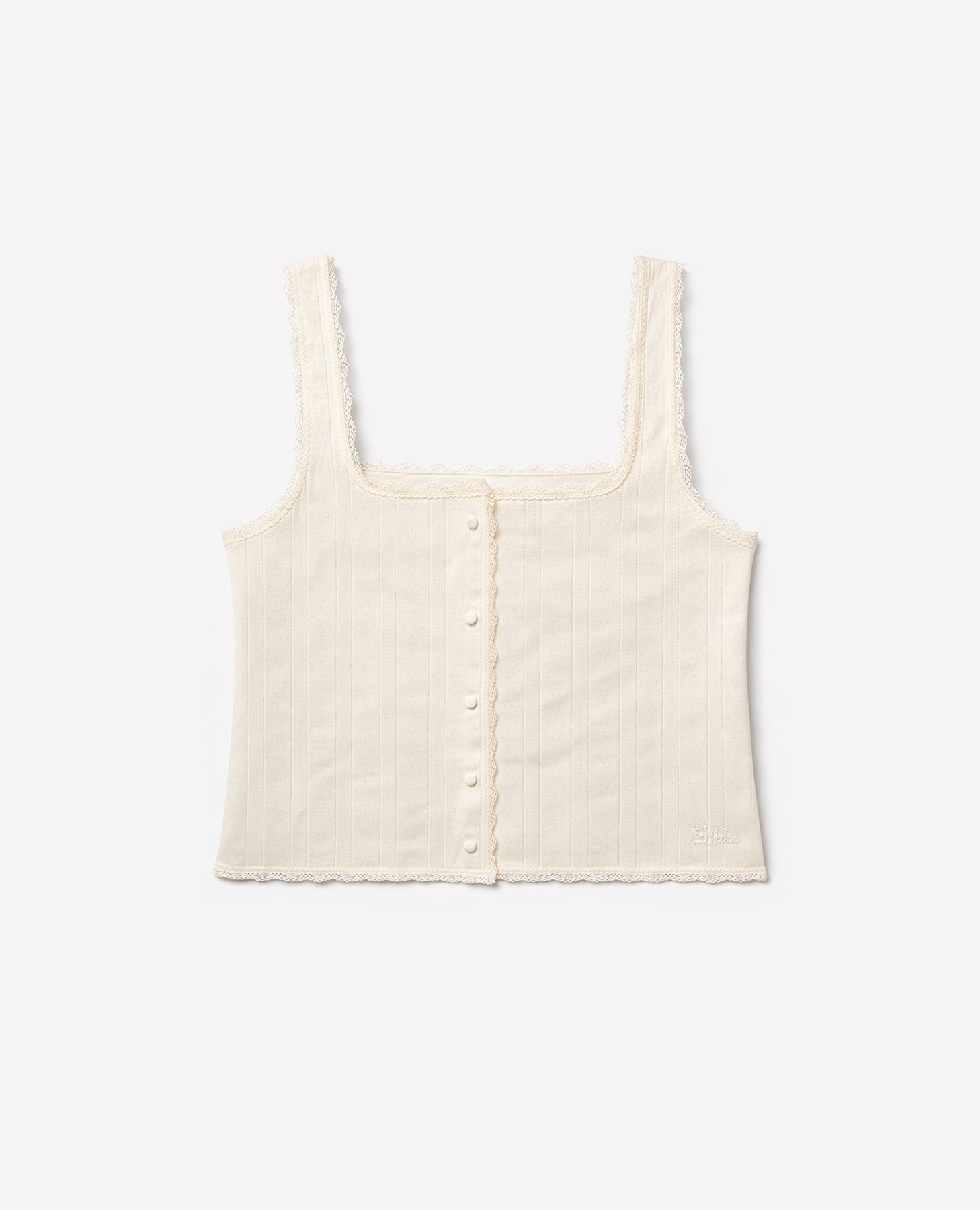 T-shirt de Pijama em Tecido Pointelle Perfurado Amarelo-6
