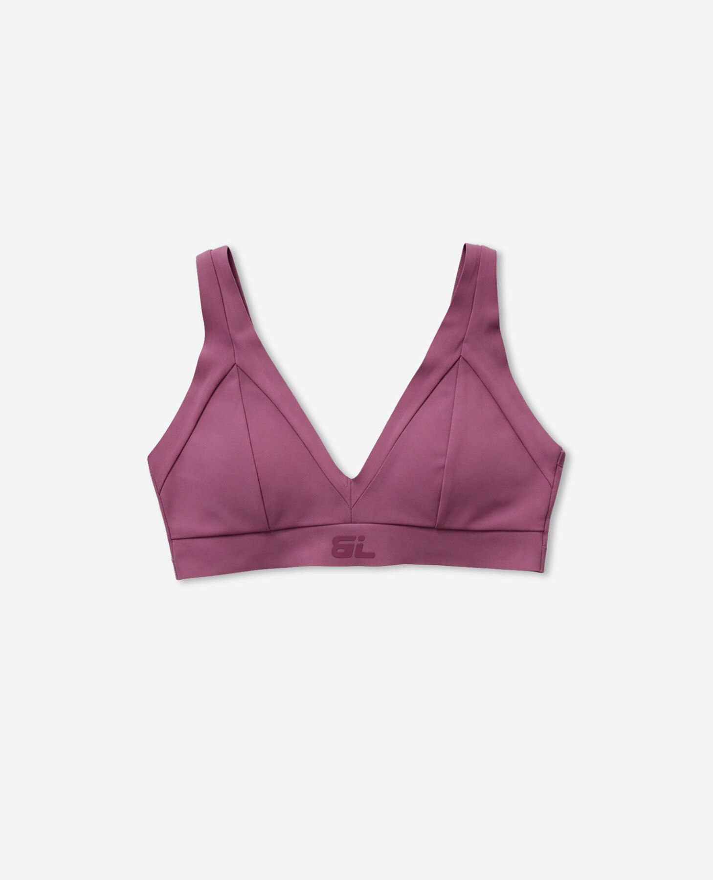Soutien Bralette Halter de Microfibra e Tule Rosa-8