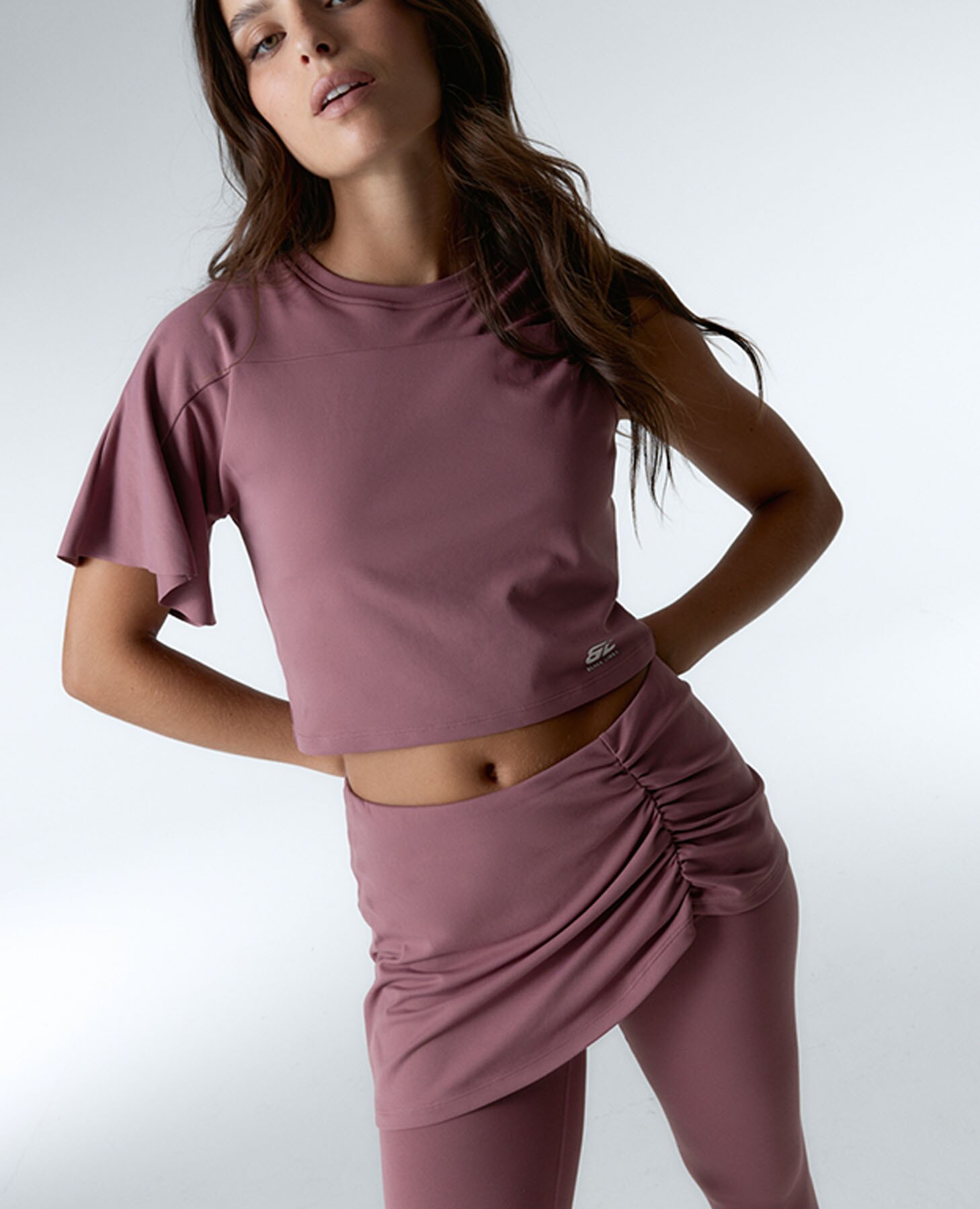 Soutien Desportivo Cropped de Sustentação Alta Rosa-7