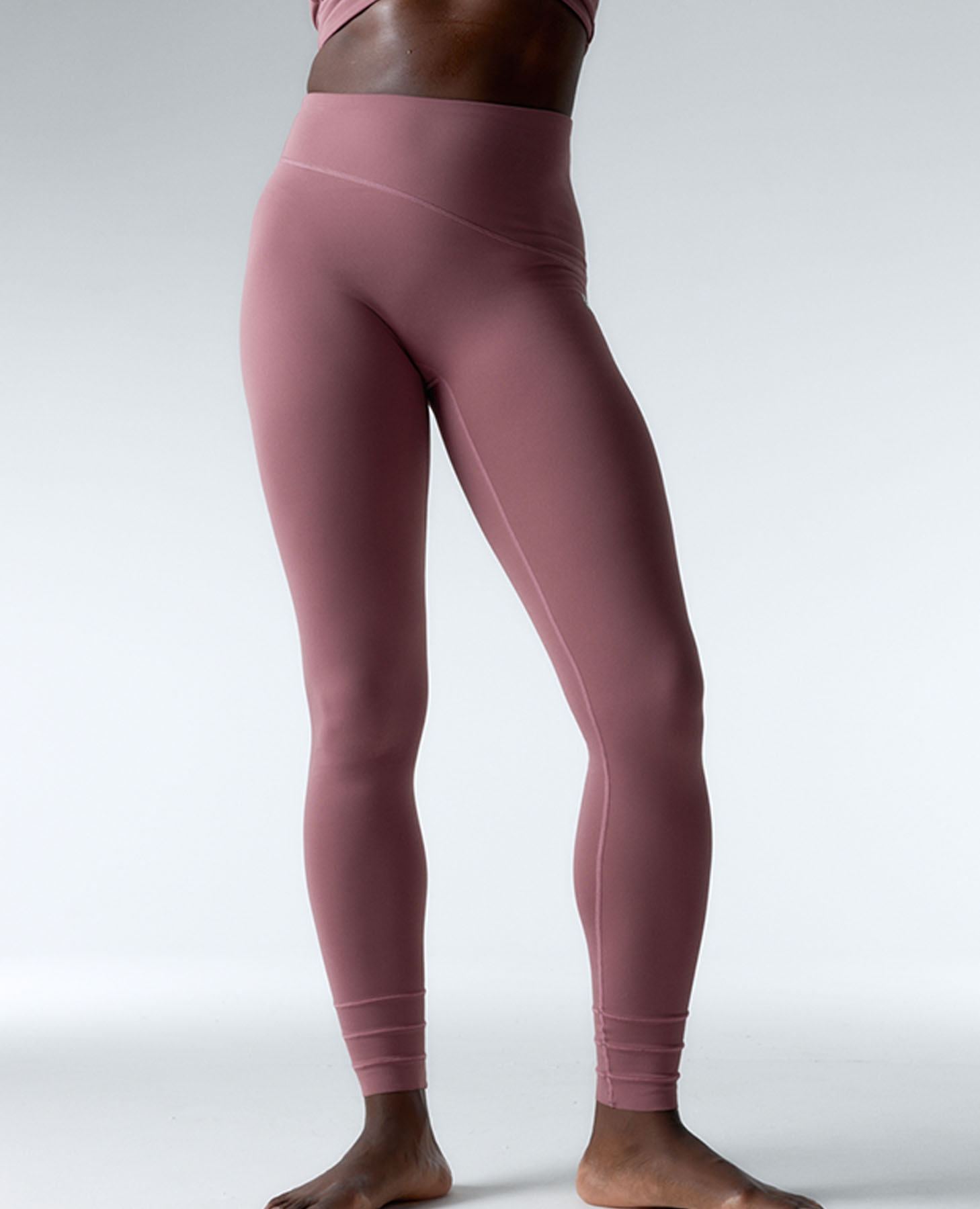 Imagem 0 de Leggings Desportivos Efeito Pêssego de Suporte Médio