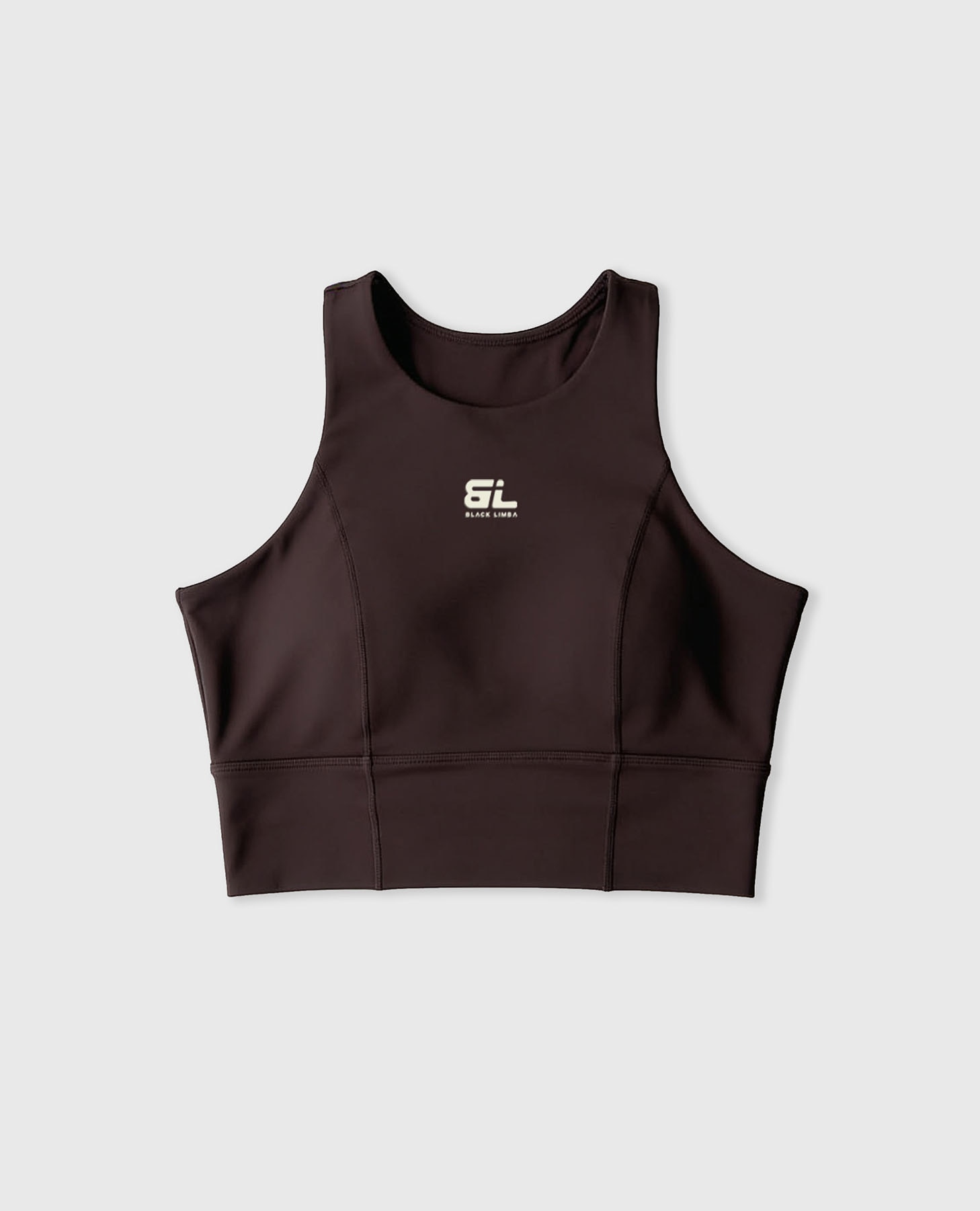 Soutien Desportivo Compressivo de Sustentação Alta Castanho-chocolate-7