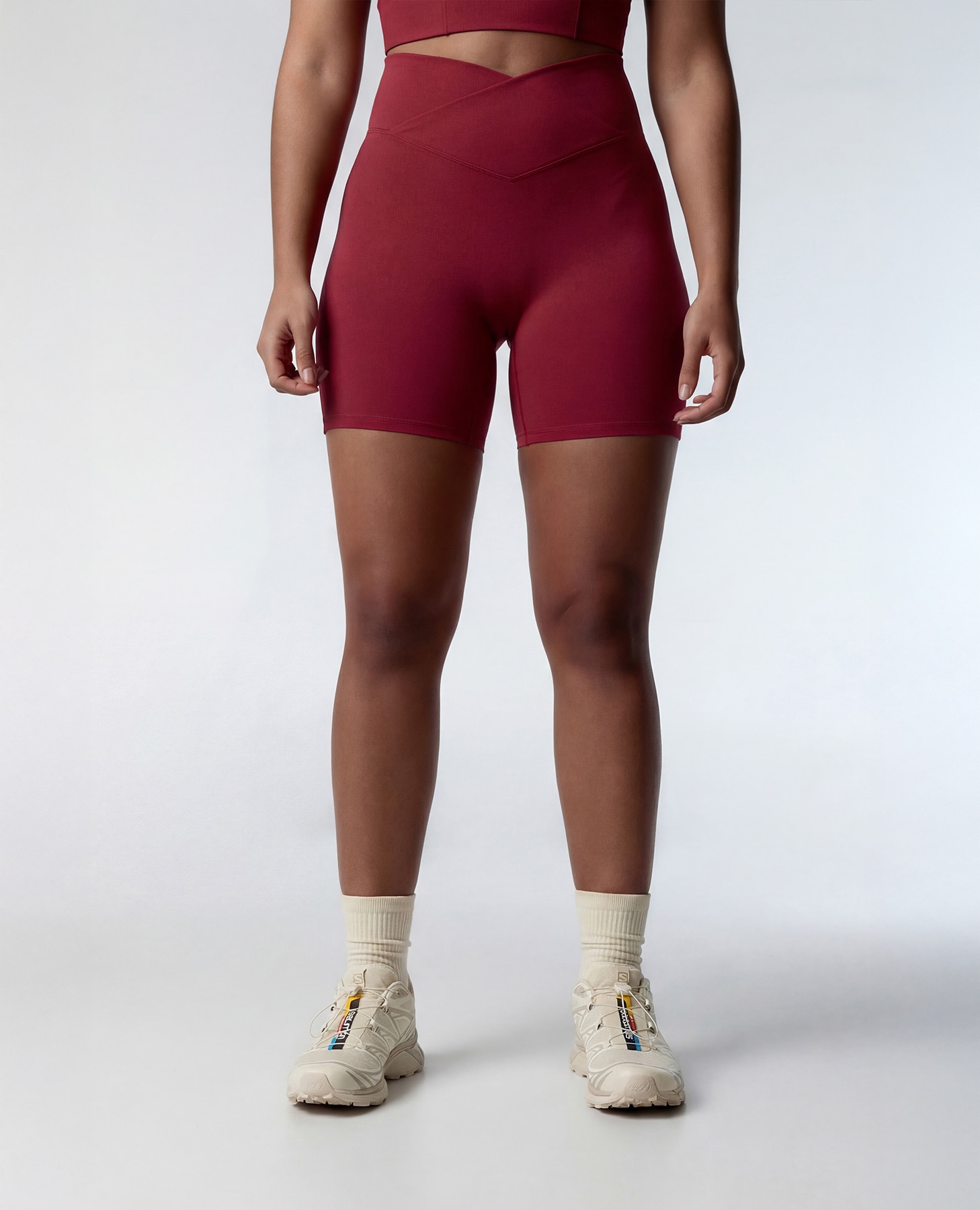 Imagem 0 de Calções Desportivos Compressivos com Cintura em V