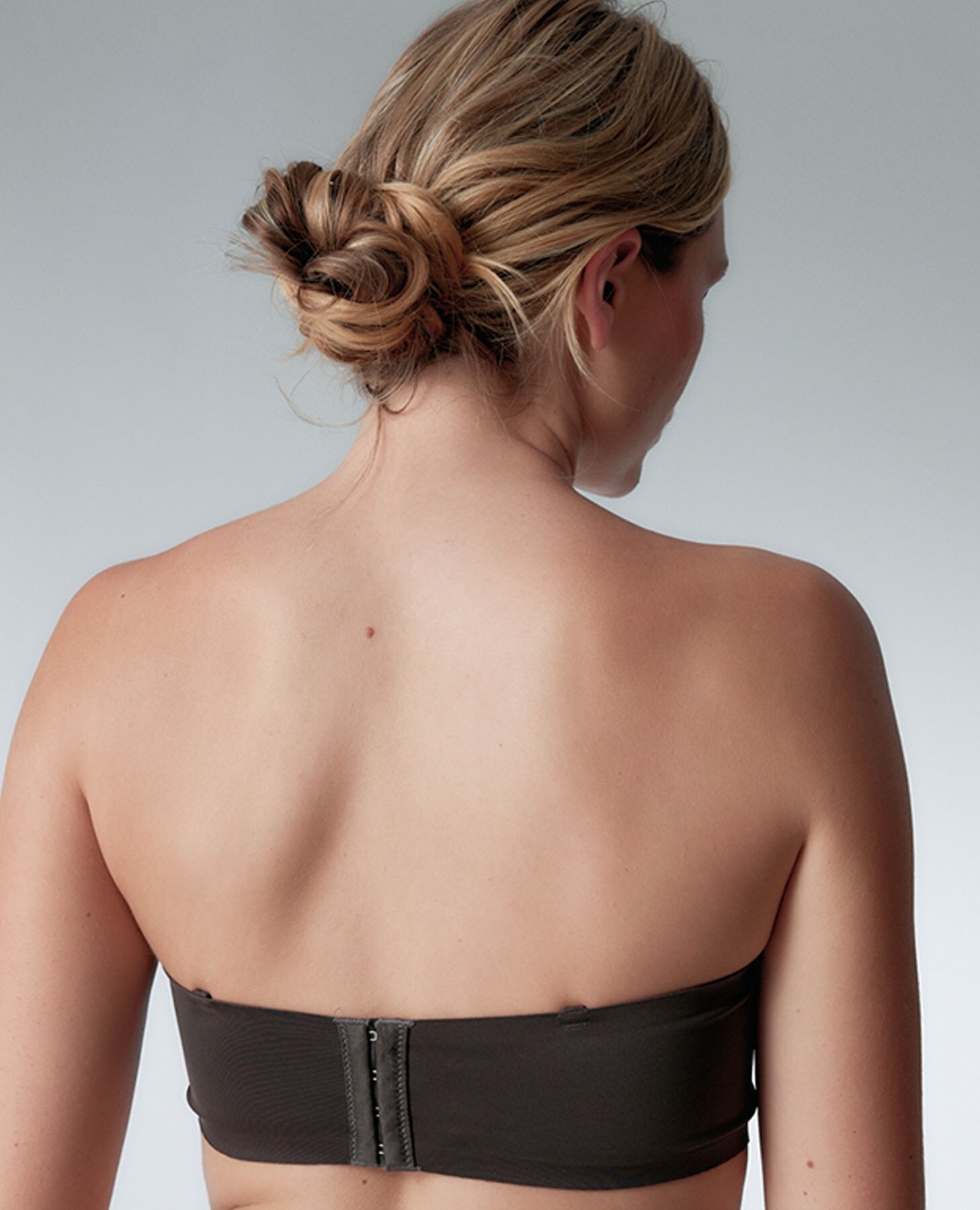 Soutien Bralette Bandeau Pré-formado Castanho-chocolate-2