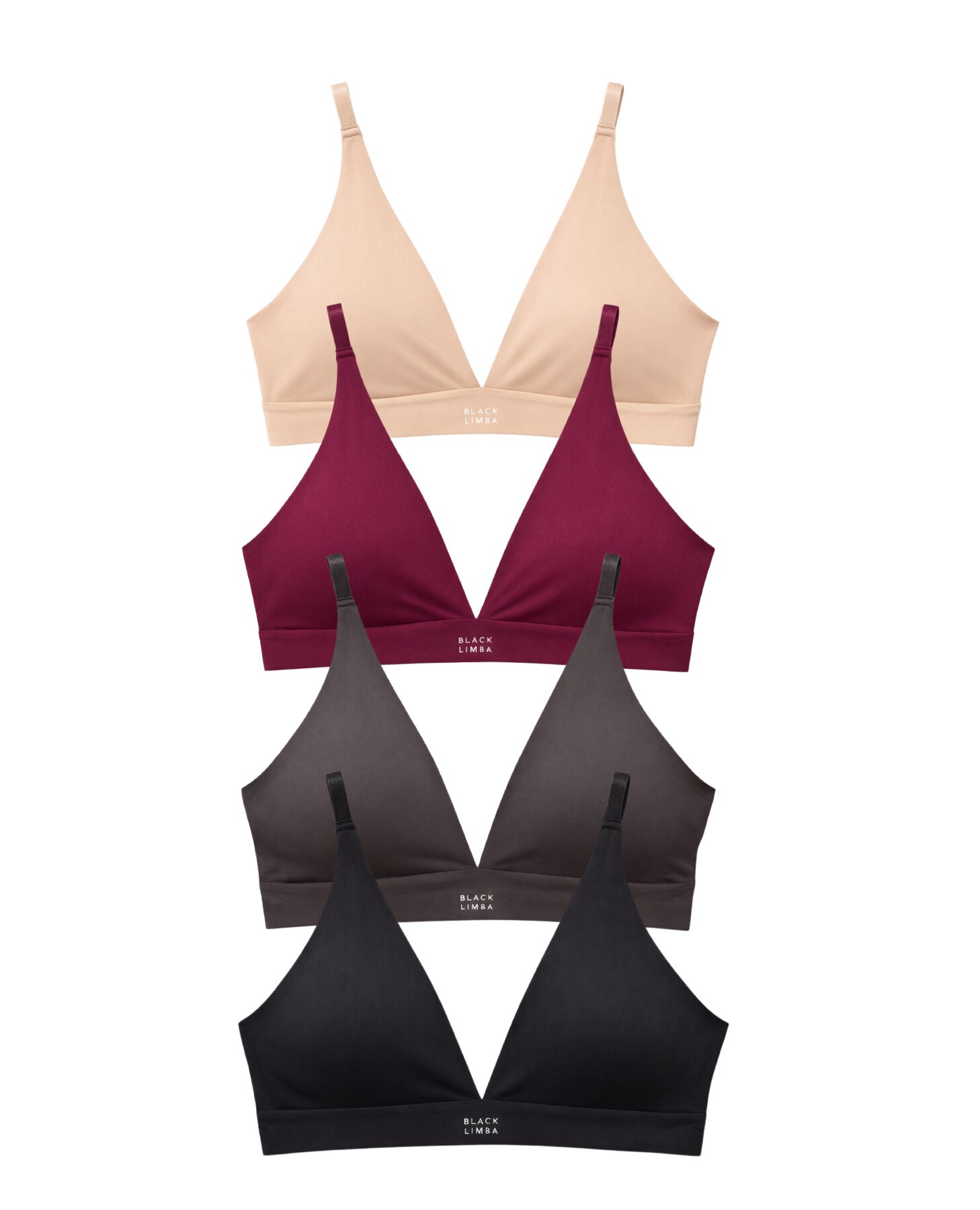 Imagem 0 de Pack de 4 Soutiens com Acabamentos Cortados Ao Laser