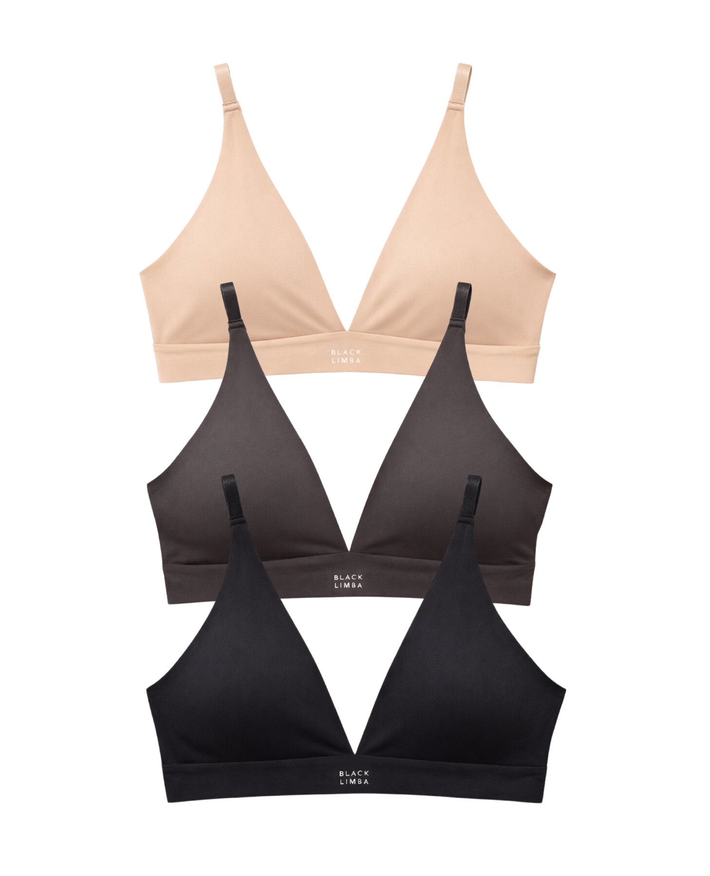 Imagem 0 de Pack de 3 Soutiens com Acabamentos Cortados a Laser