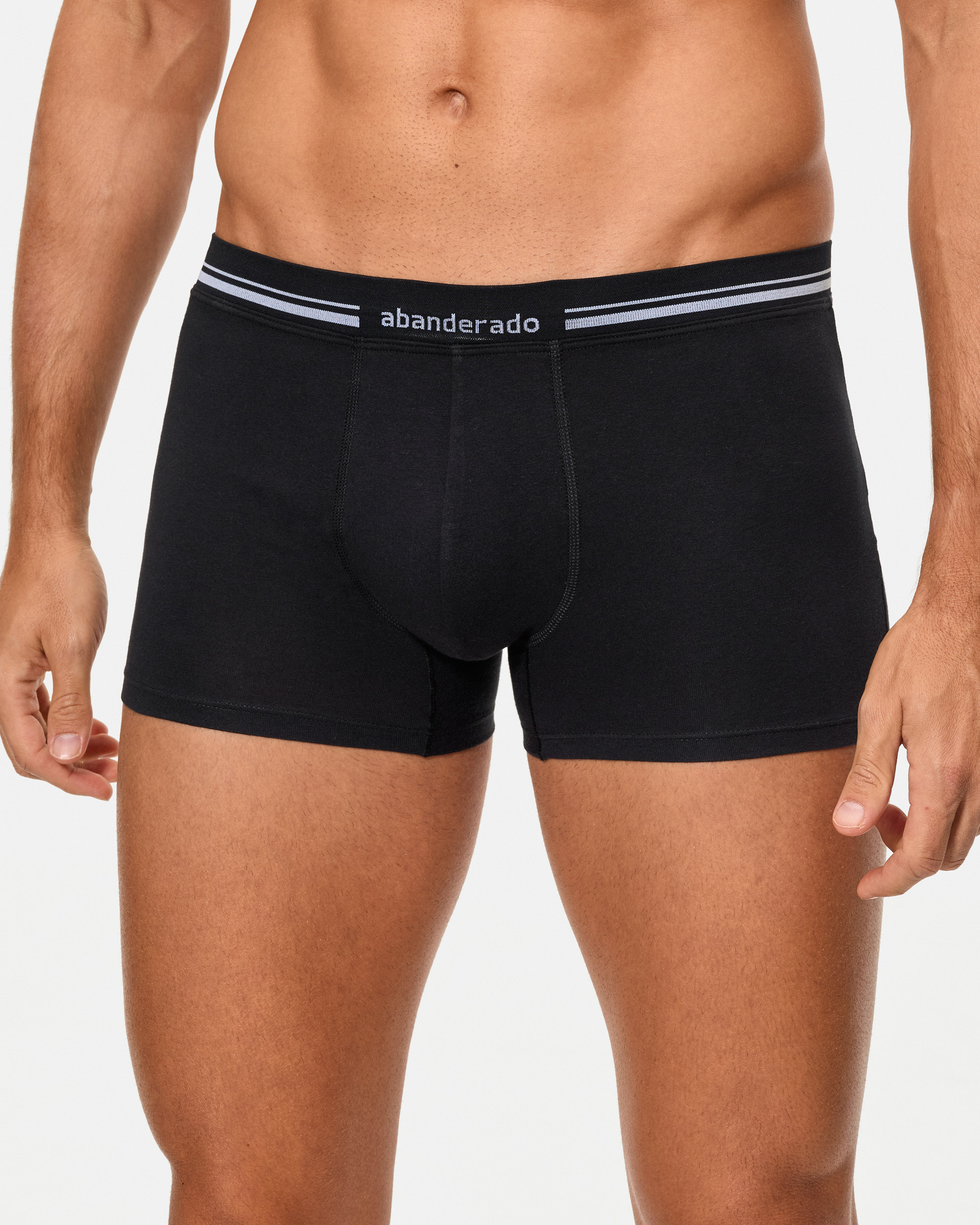 Pack de Três Boxers de Malha Extra Suave Preto-2