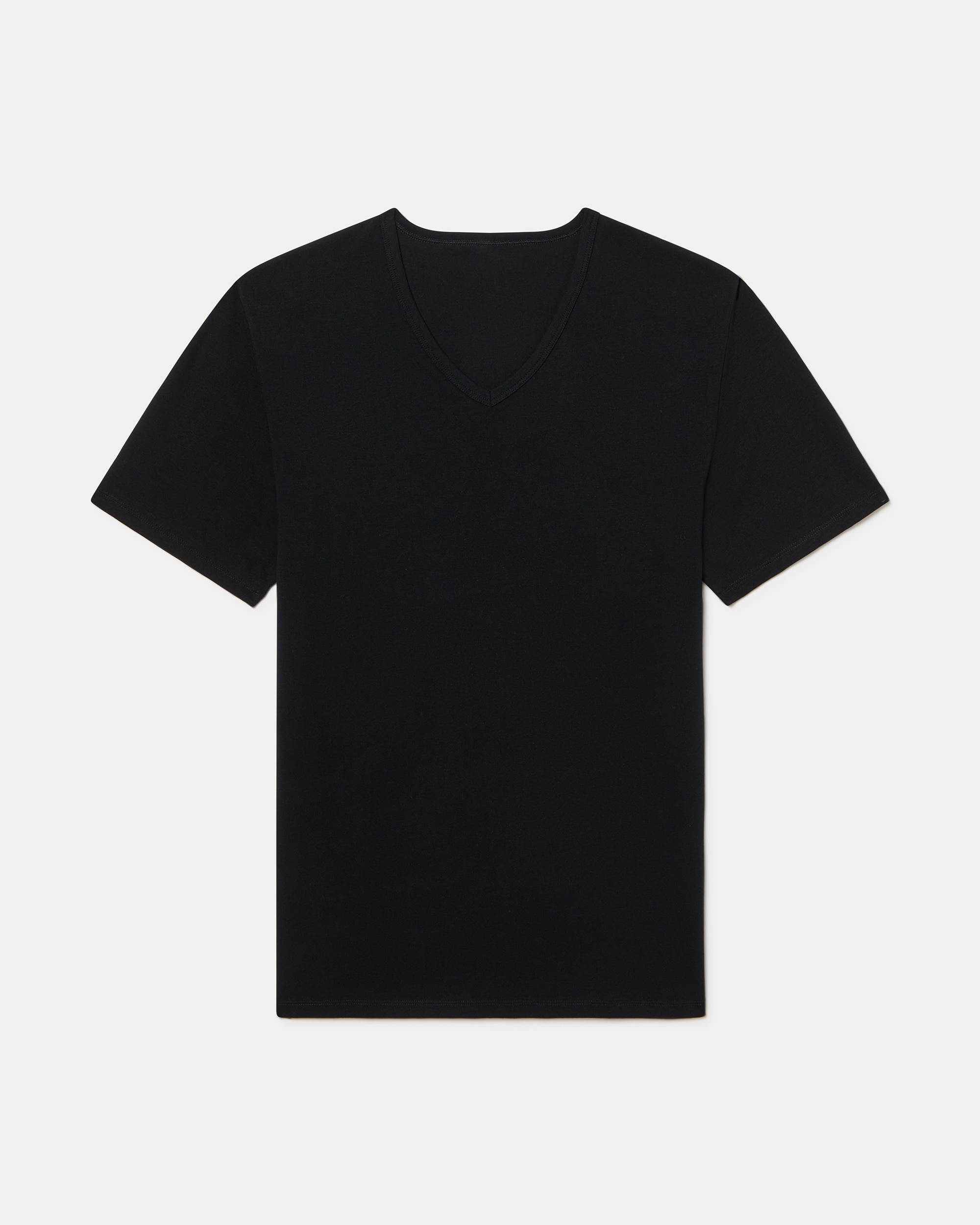 T-shirt Interior de Manga Curta Preto-5