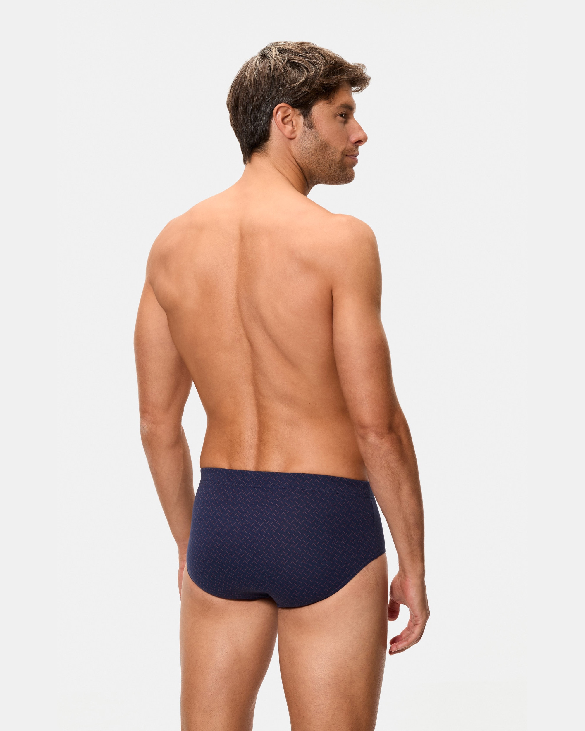 Pack de Três Slips Abertos com Estampados Multicolor-3